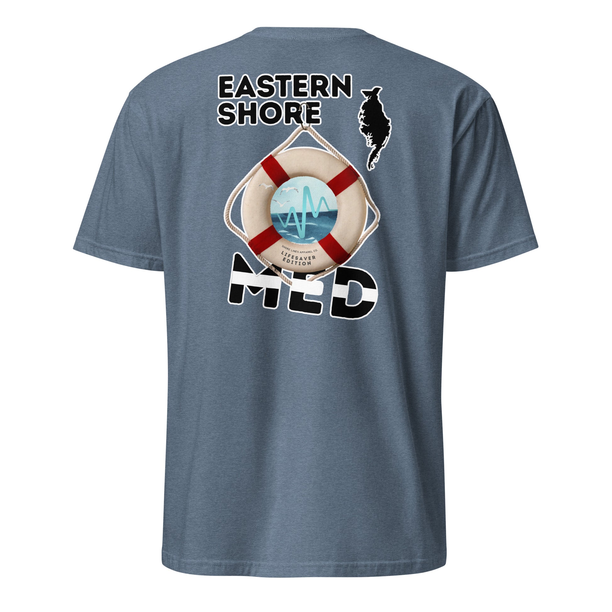 Med | Lifesaver Edition | Core SS-indigo-Shore Lines Apparel Co.
