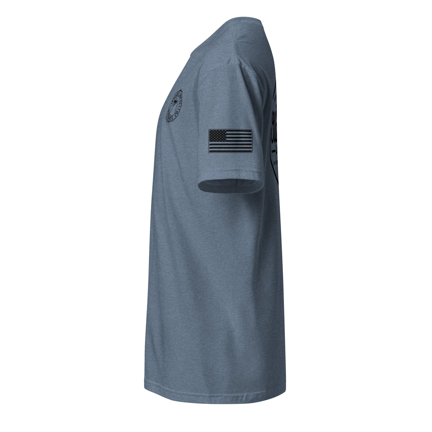 Slower Lower | Short Sleeve P-heatherindigo-Shore Lines Apparel Co.™