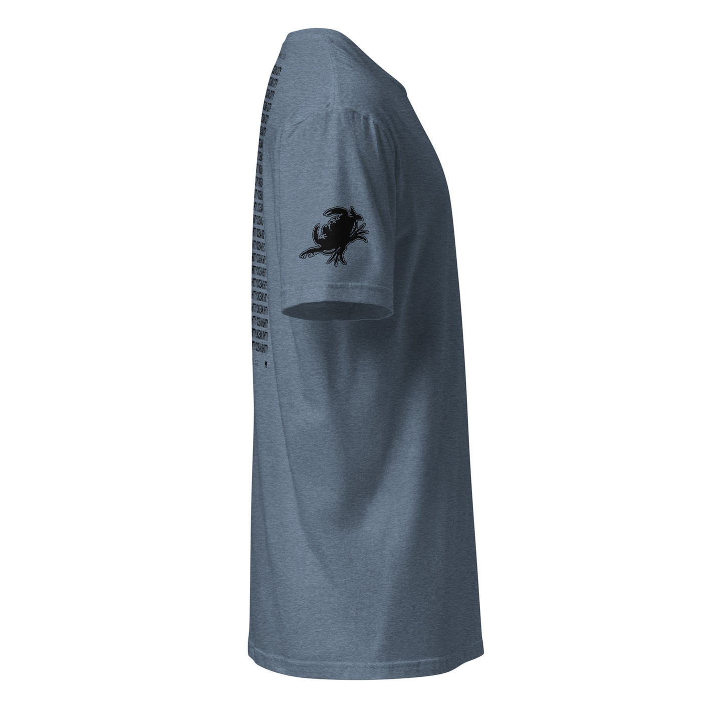 Ocean Shitty | Short Sleeve P-heatherindigo-Shore Lines Apparel Co.™