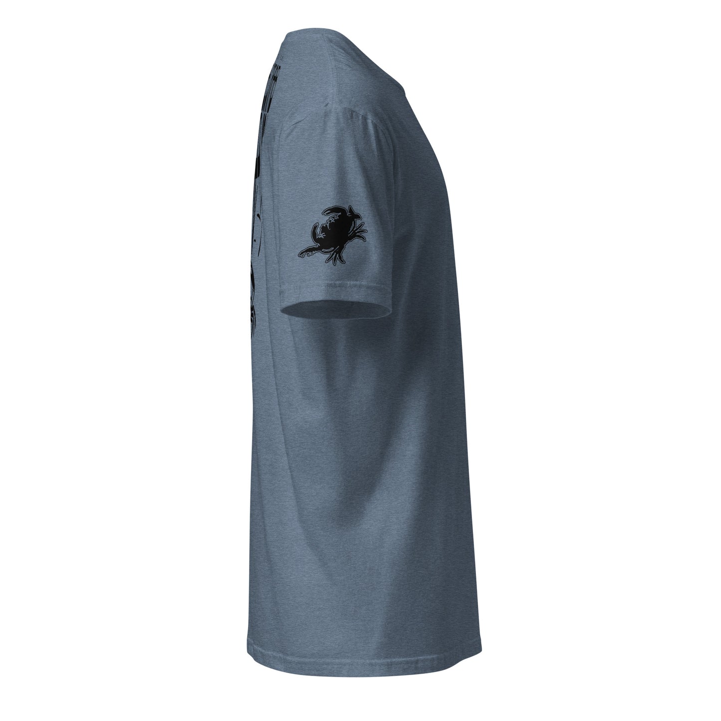 Look What the Crab Dragged In | Short Sleeve P-heatherindigo-Shore Lines Apparel Co.™