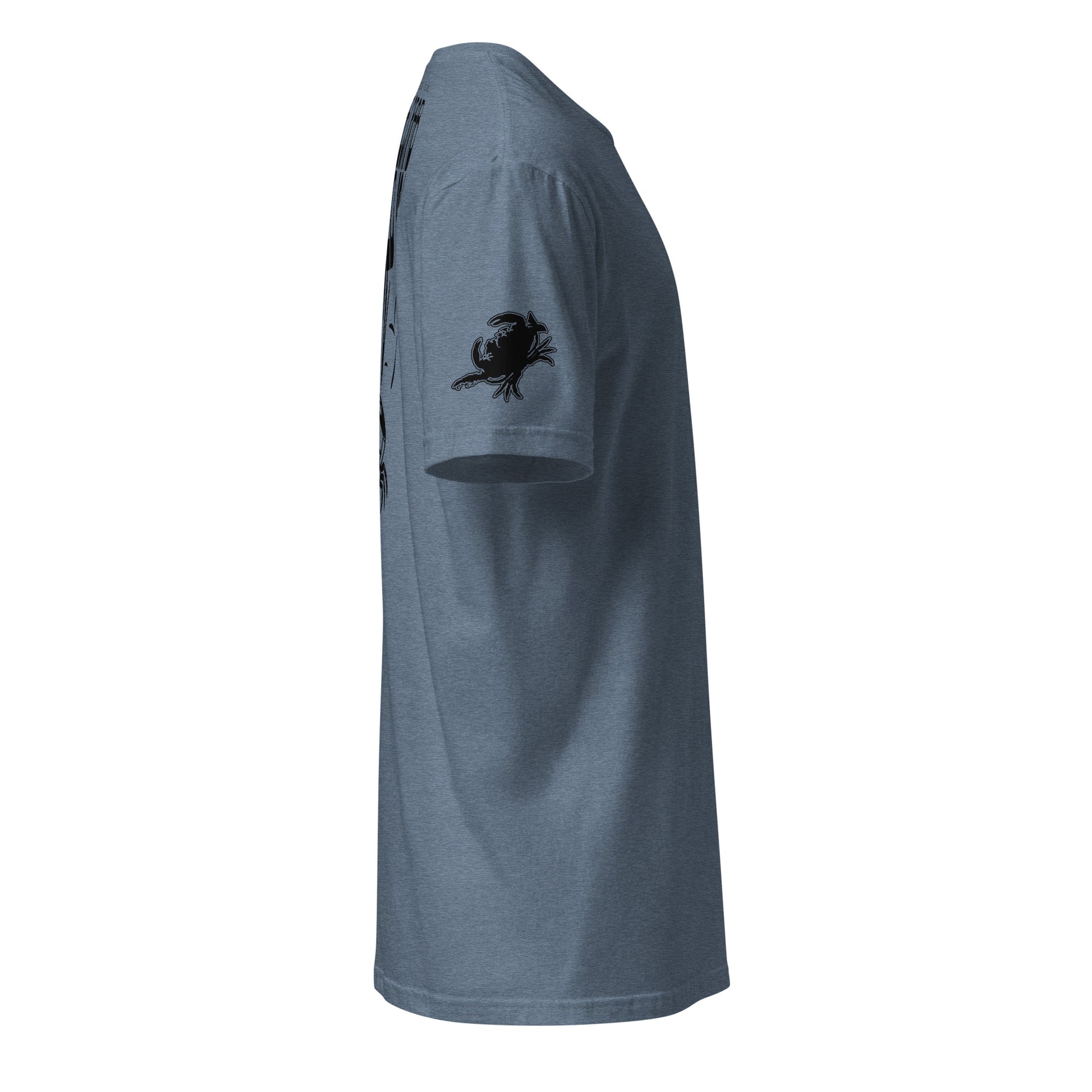 Look What the Crab Dragged In | Short Sleeve P-heatherindigo-Shore Lines Apparel Co.™