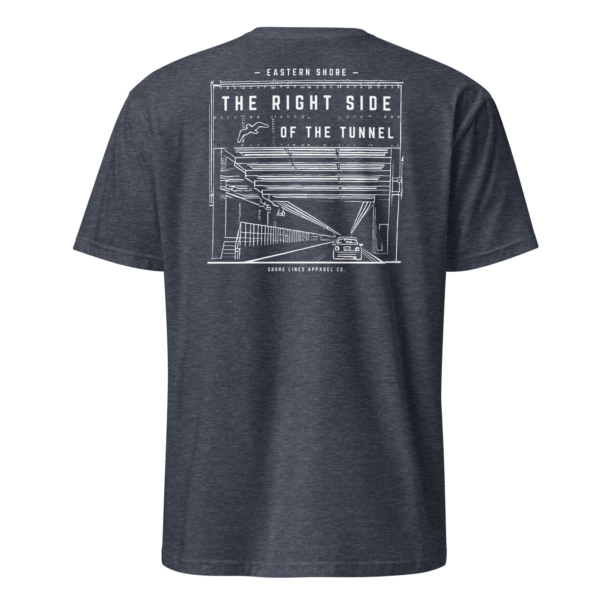 The Right Side CBBT | Core SS-heathernavy-Shore Lines Apparel Co.