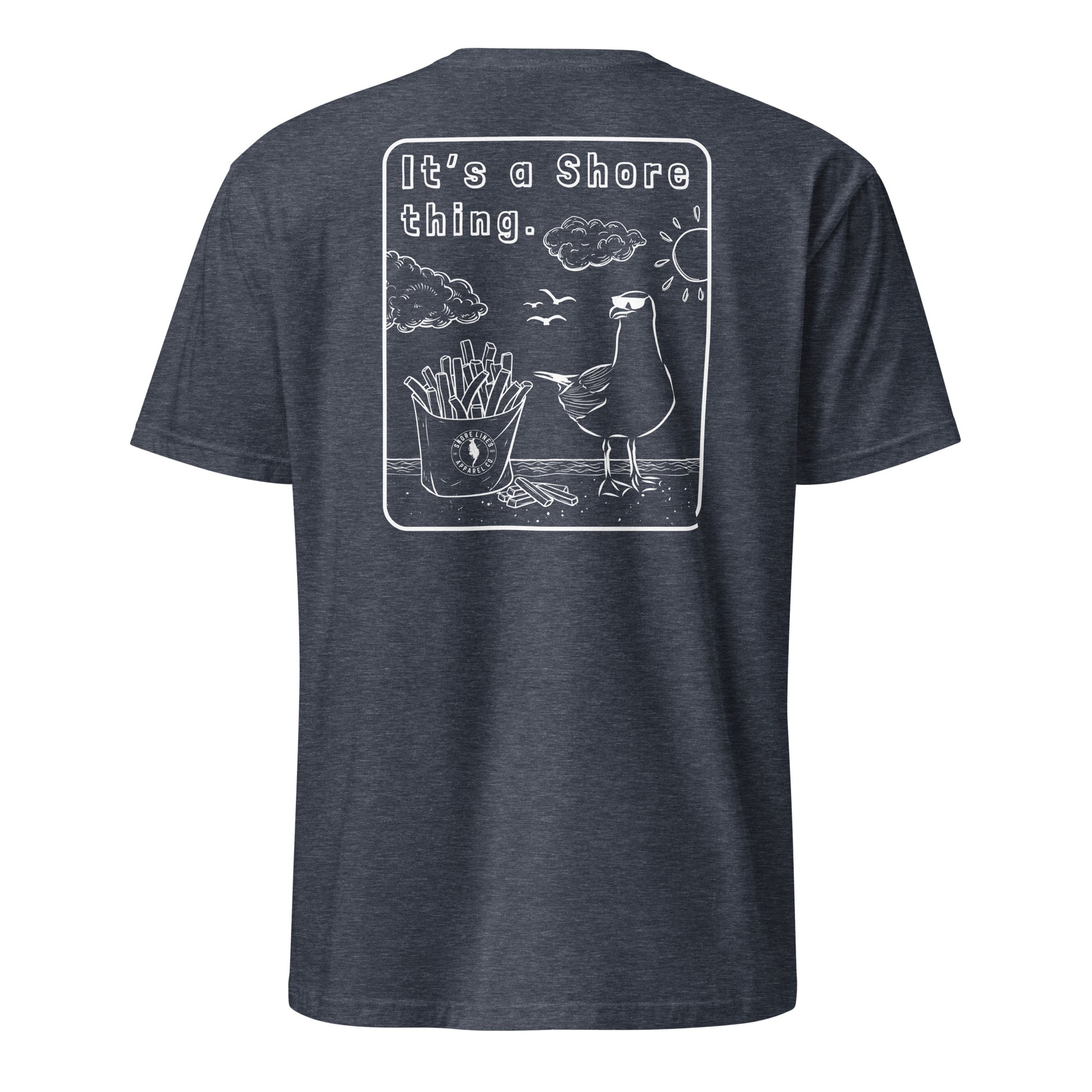 A Shore Thing | SS-heathernavy-Shore Lines Apparel Co.
