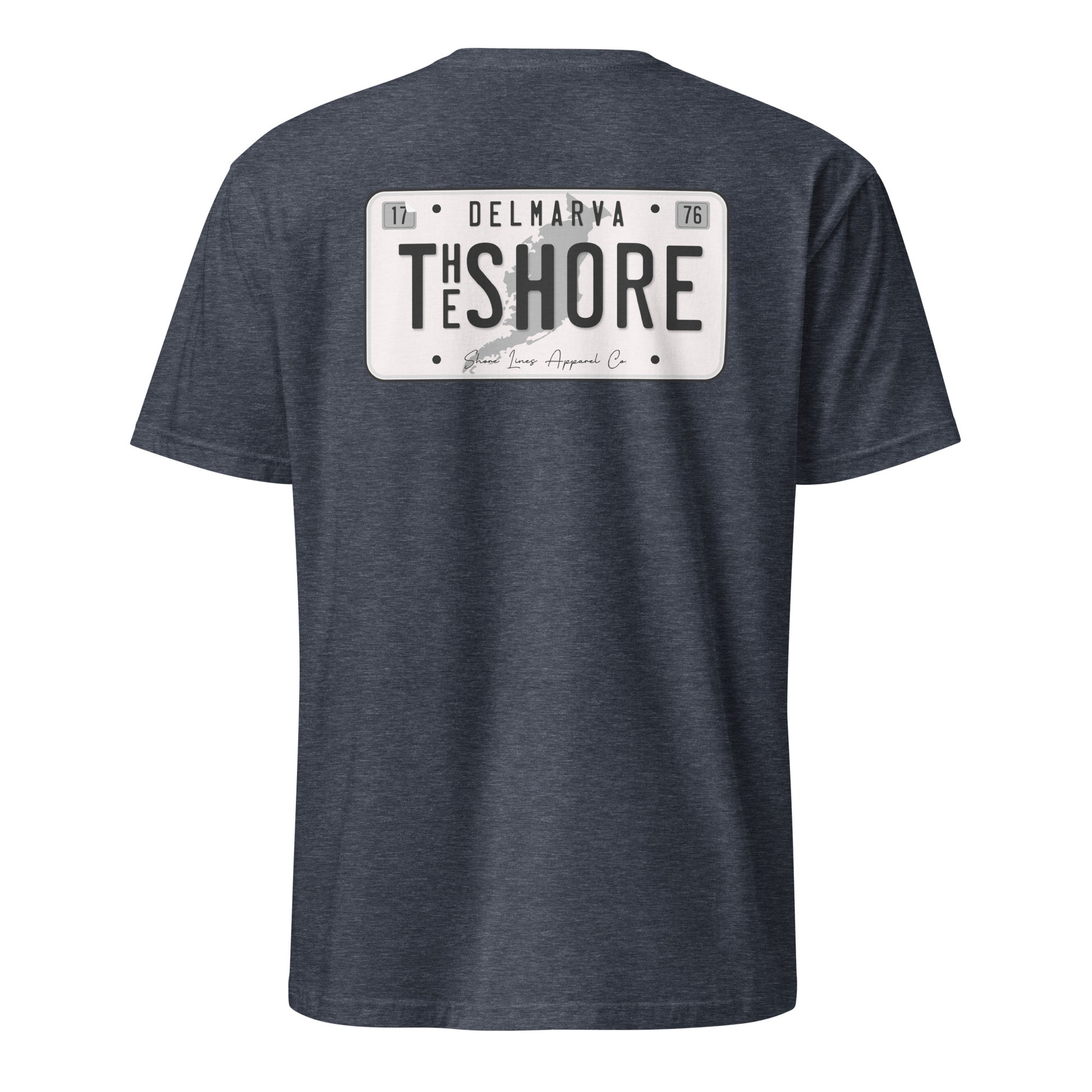 License Plate | SS-heathernavy-Shore Lines Apparel Co.