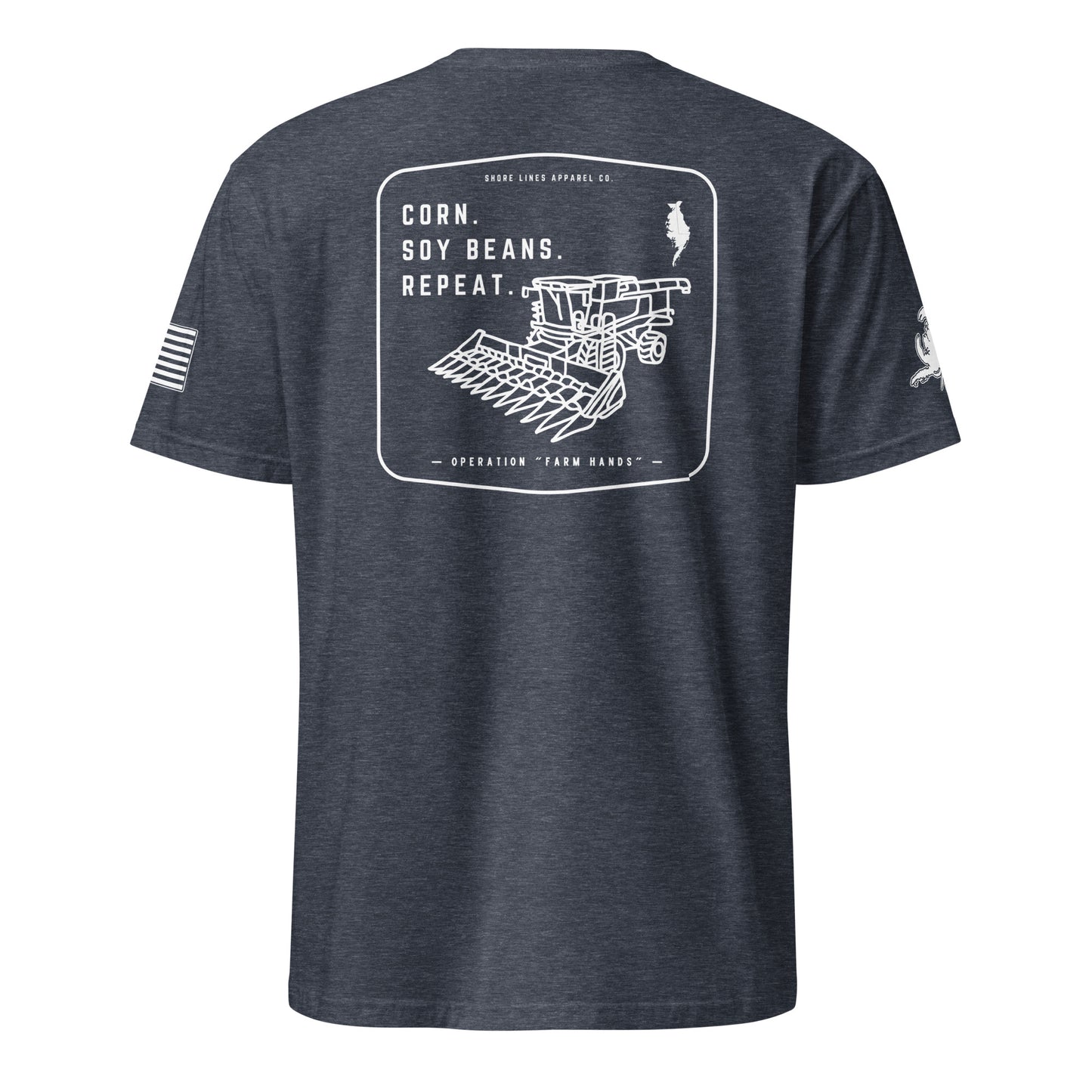 Operation Farm Hands | SS P-heathernavy-Shore Lines Apparel Co.