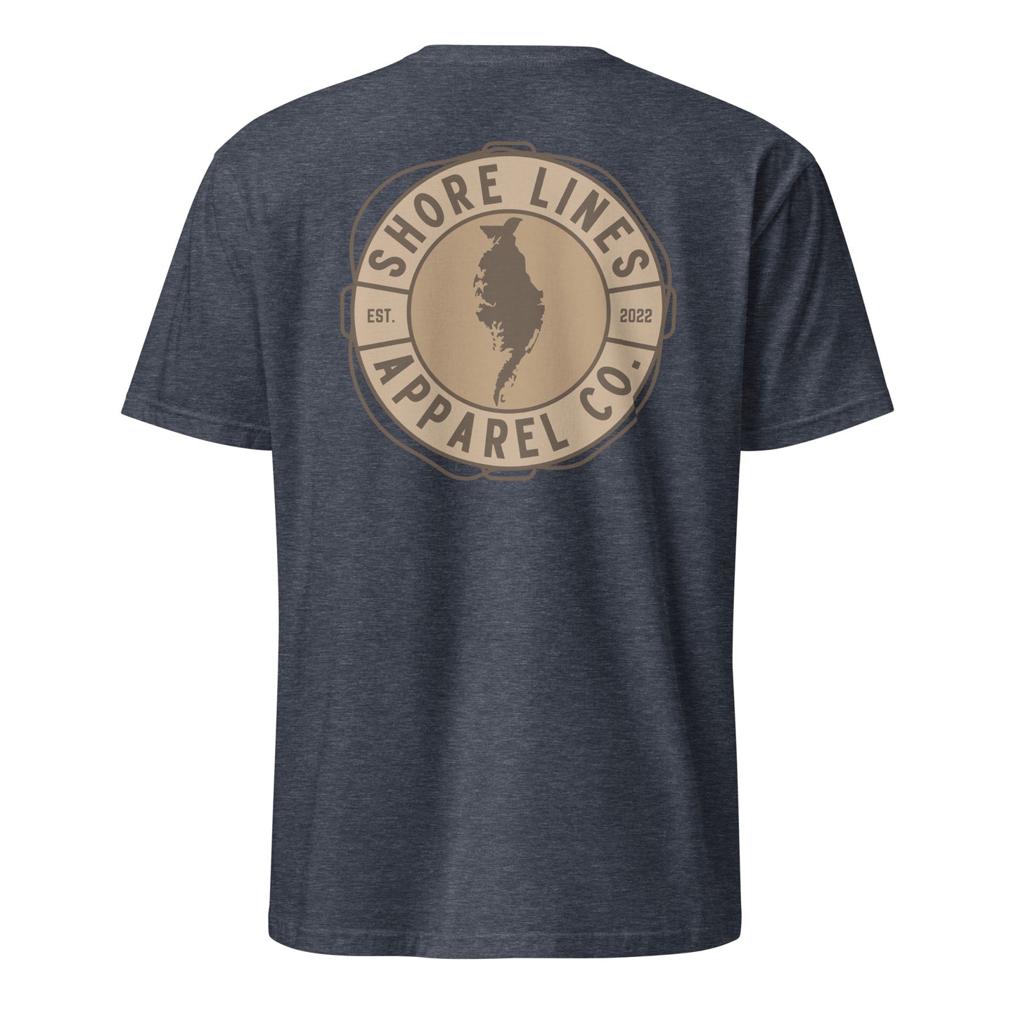 Shore Lines Espresso | SS-heathernavy-Shore Lines Apparel Co.