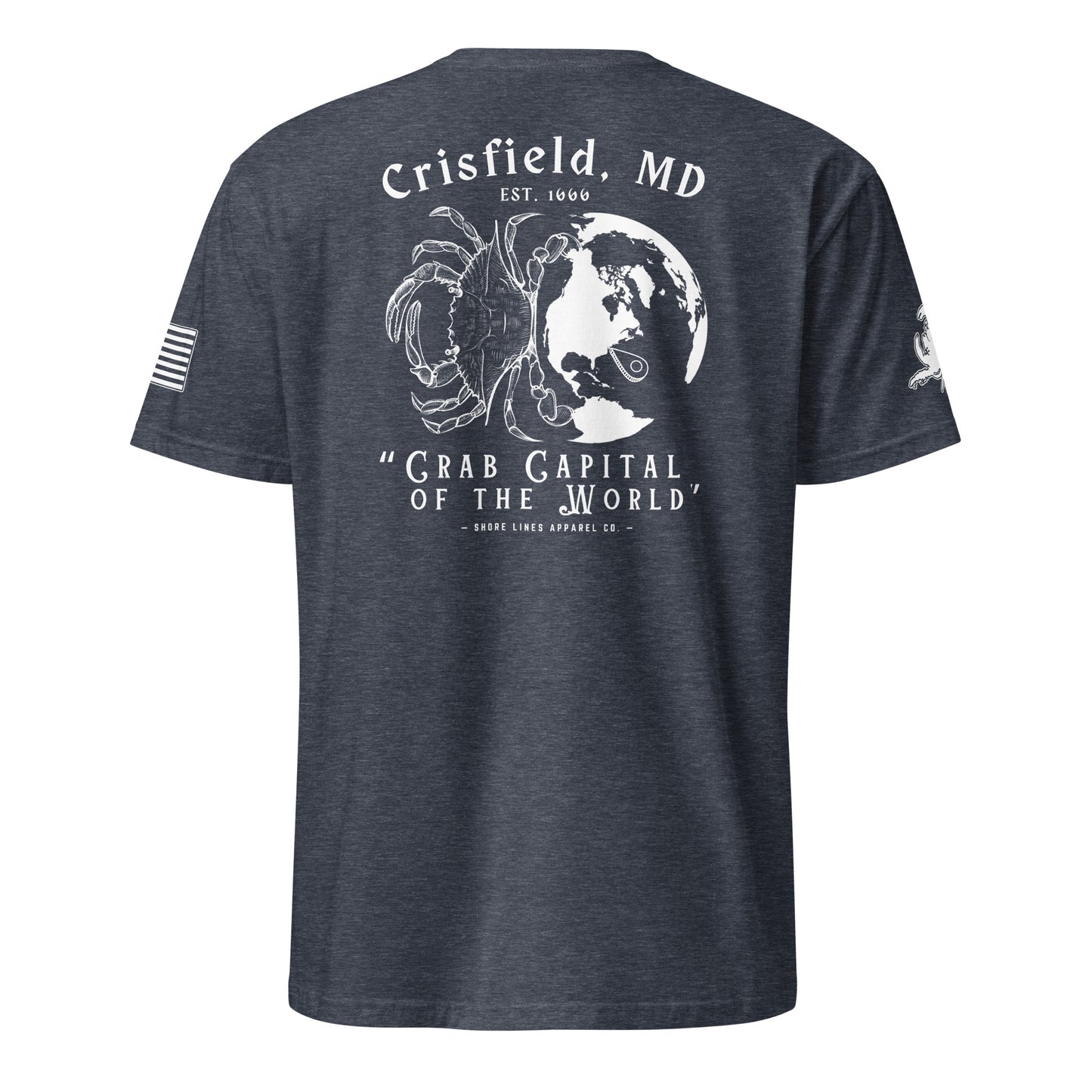 Crisfield | Short Sleeve P-navy-Shore Lines Apparel Co.