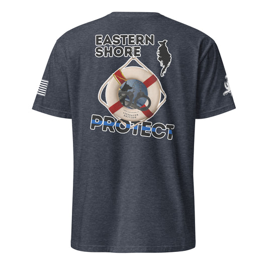 Protect | Lifesaver Edition | Core SS P-heathernavy-Shore Lines Apparel Co.