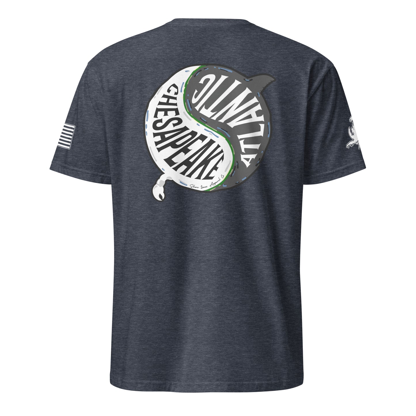 Chesapeake Atlantic | Short Sleeve P-navy-Shore Lines Apparel Co.™