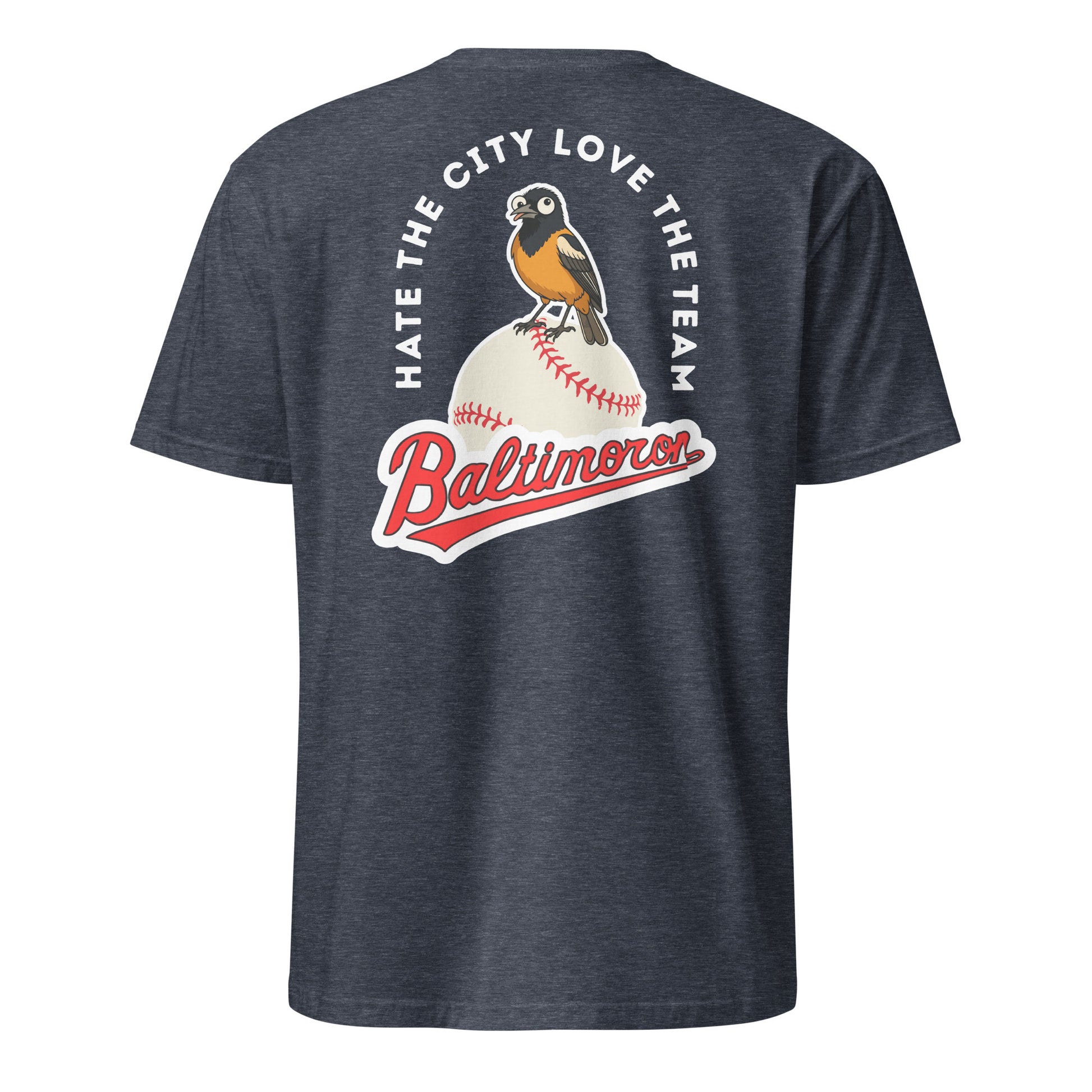 Baltimoron Orioles | Short Sleeve-navy-Shore Lines Apparel Co.™
