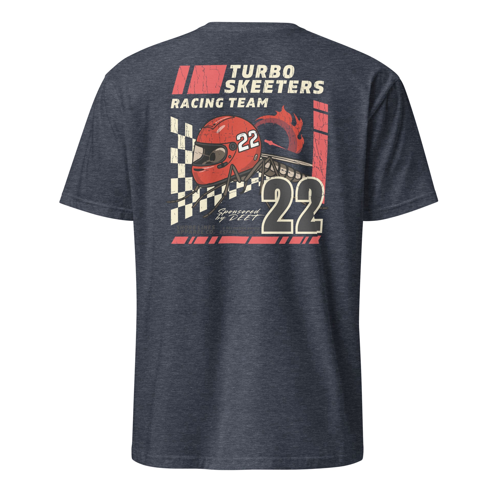 Turbo Skeeters | Short Sleeve-navy-Shore Lines Apparel Co.™