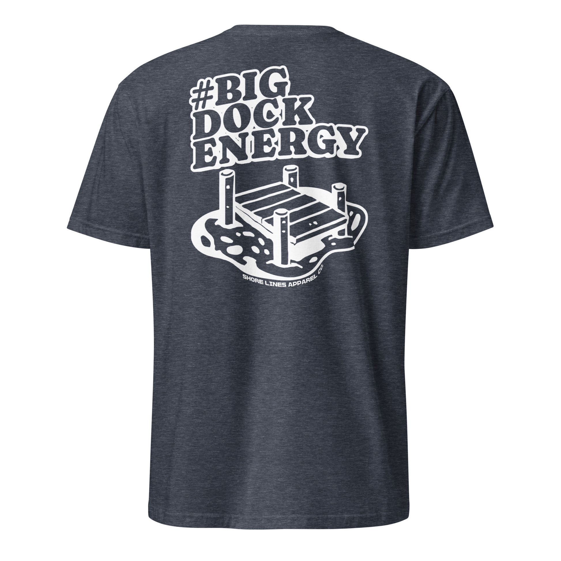 Big Dock Energy | Short Sleeve-navy-Shore Lines Apparel Co.™