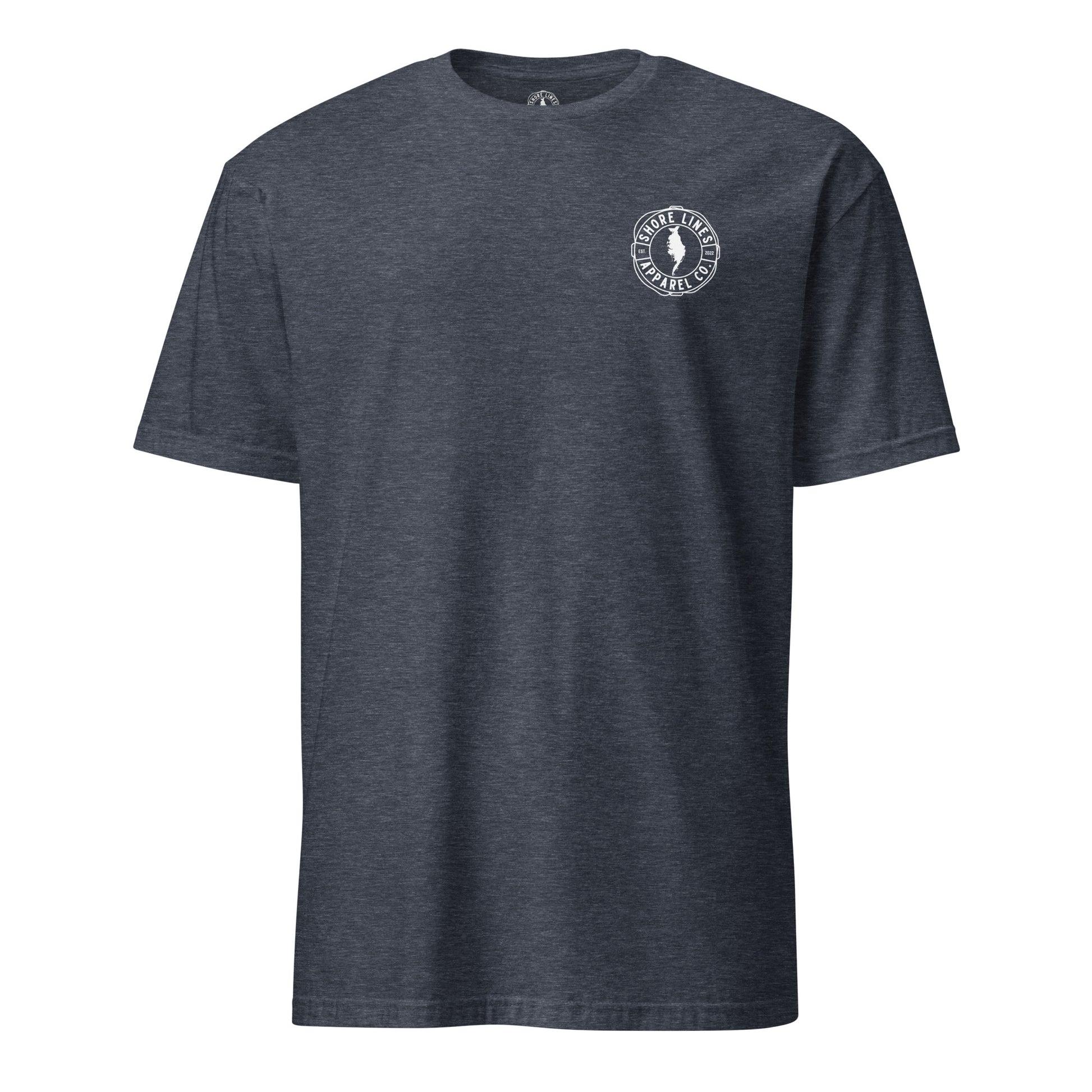 The Right Side CBB | SS-heathernavy-Shore Lines Apparel Co.