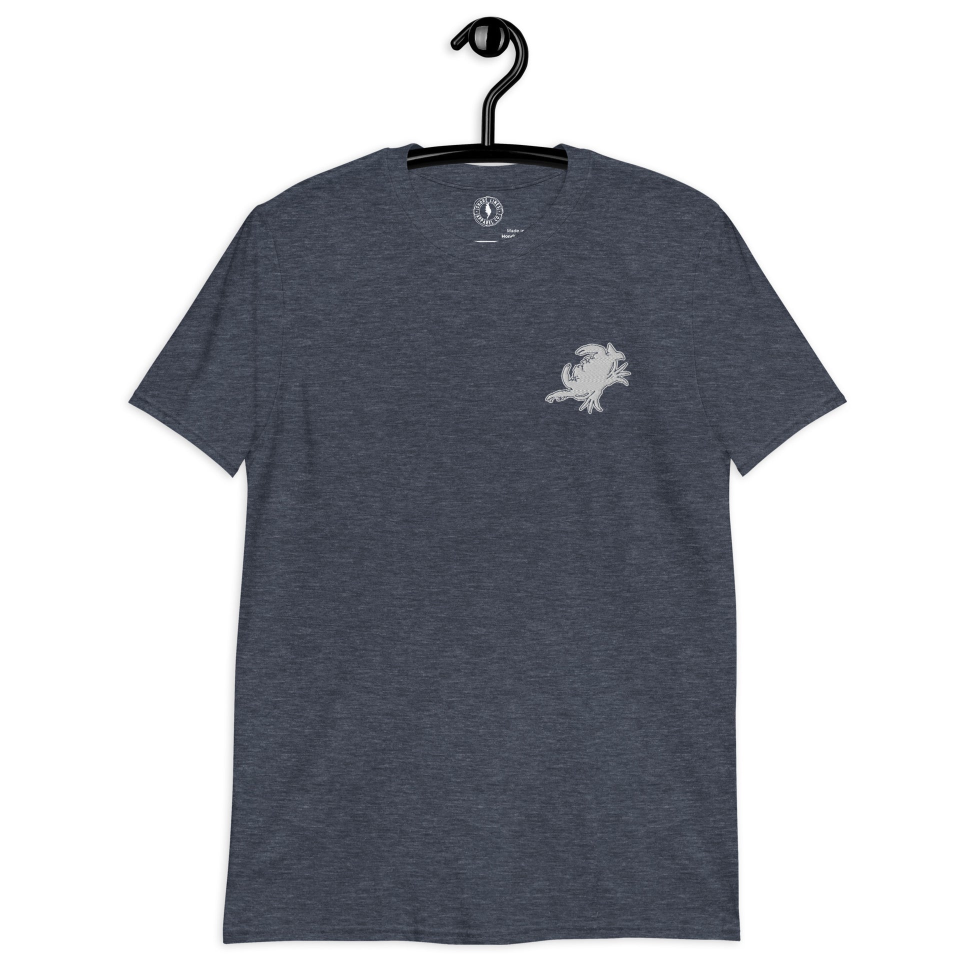 Simple Core SS-heathernavy-Shore Lines Apparel Co.