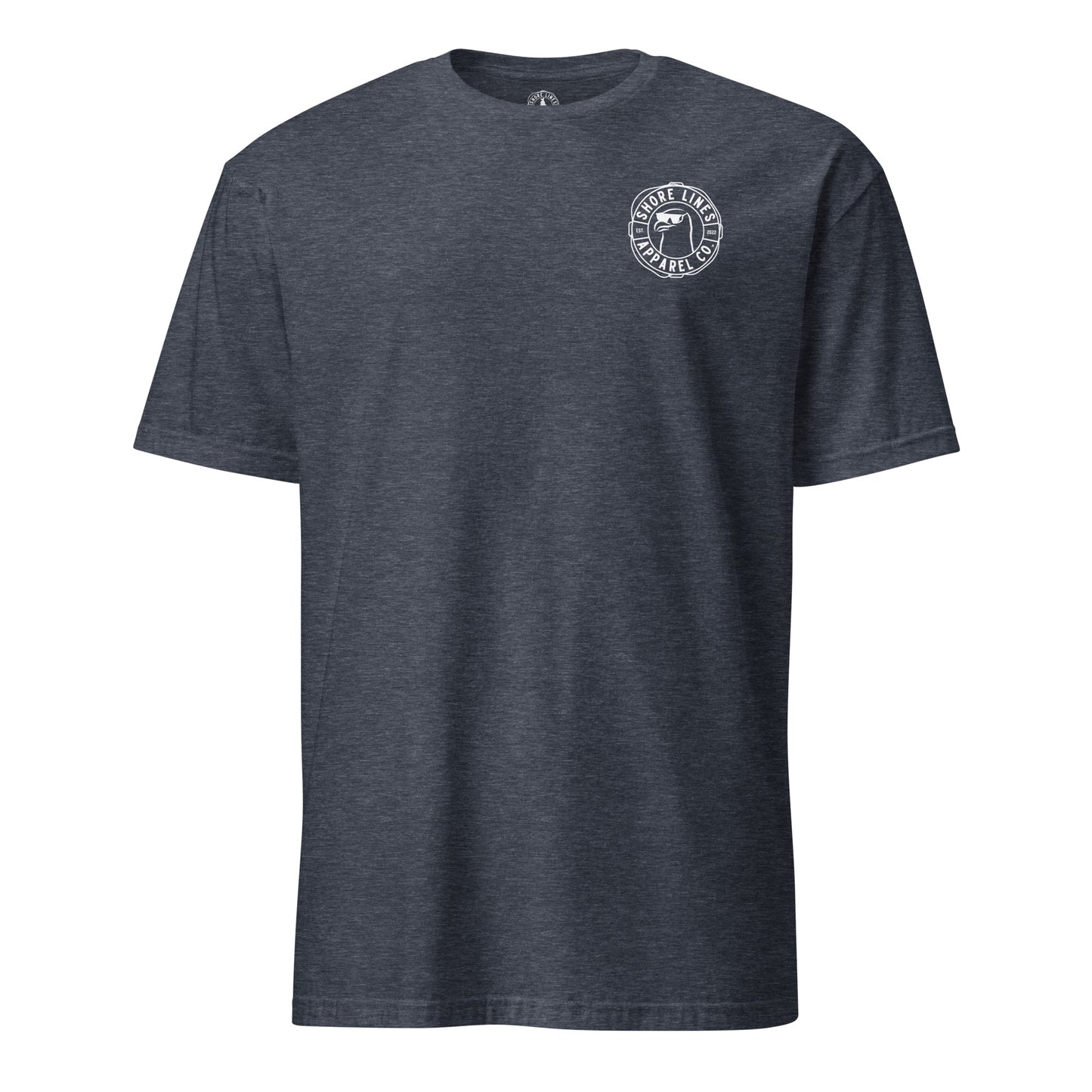 Slower Lower | Short Sleeve-navy-Shore Lines Apparel Co.™