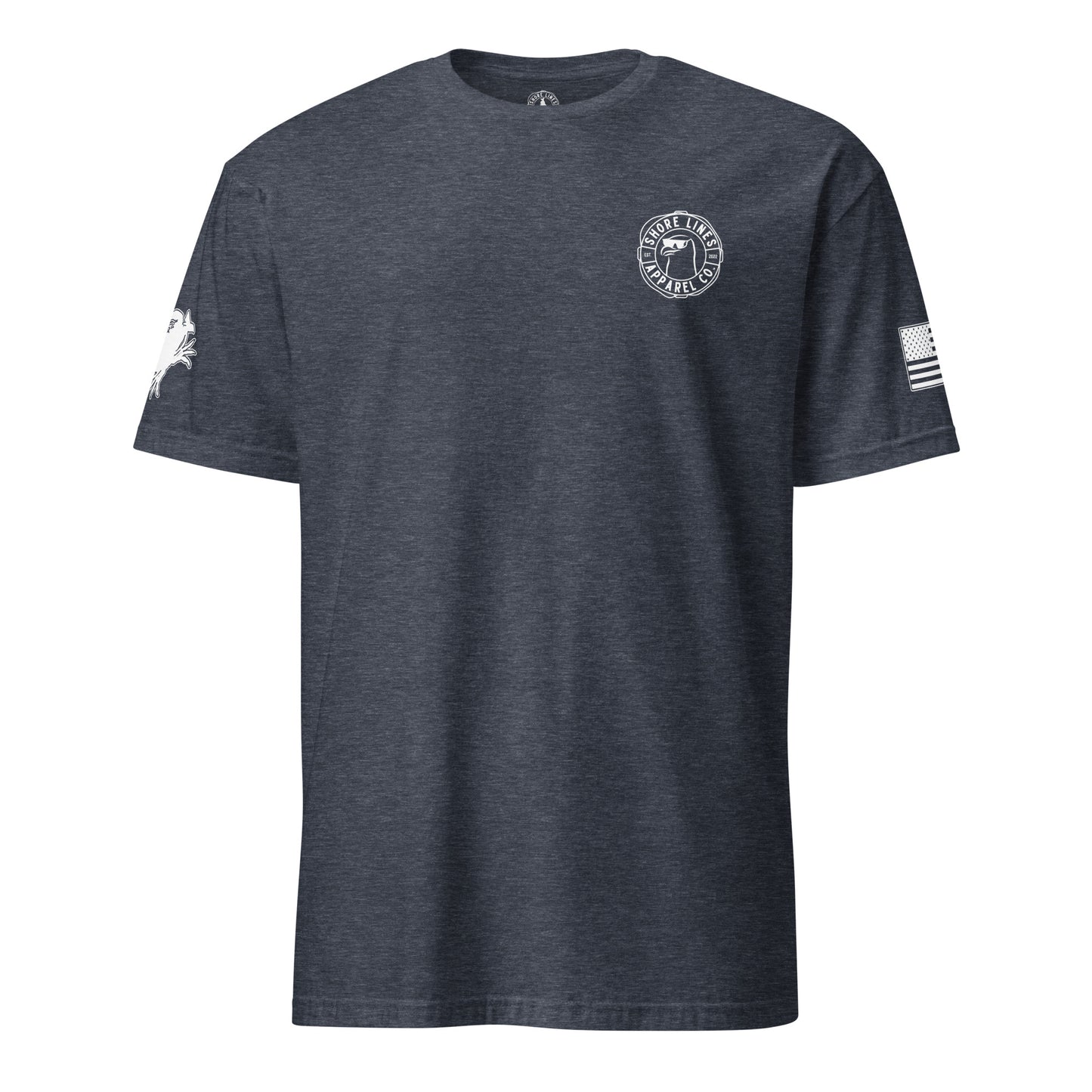 Maryland | Short Sleeve P-navy-Shore Lines Apparel Co.™