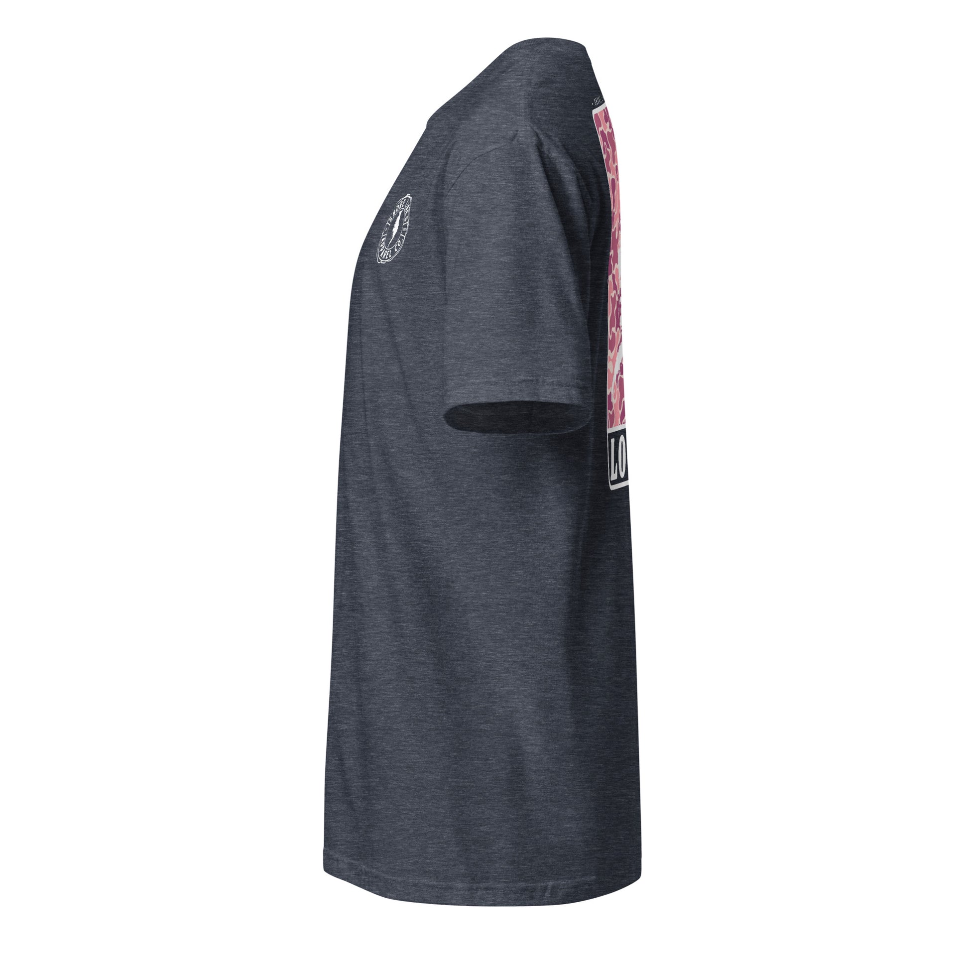 LOCAL (pink) | Core SS-heathernavy-Shore Lines Apparel Co.
