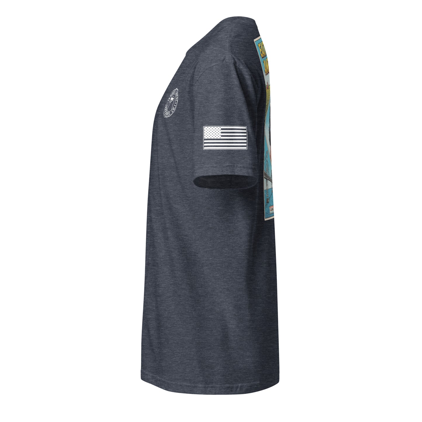 East Coast Americana | Short Sleeve P-navy-Shore Lines Apparel Co.™