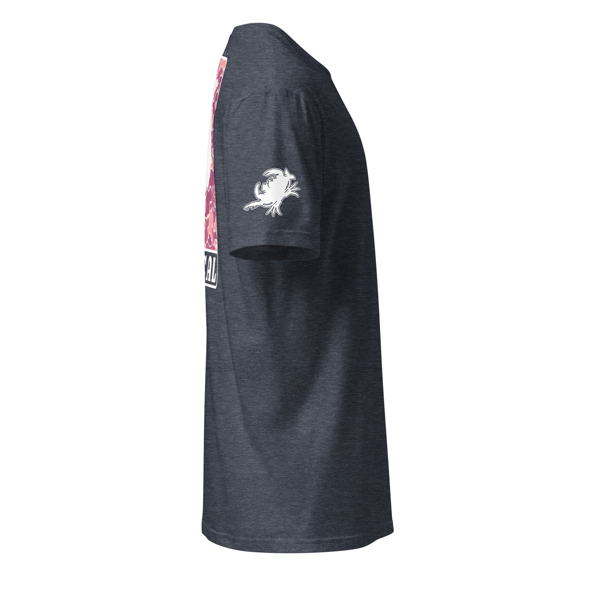LOCAL (pink) | Core SS P-heathernavy-Shore Lines Apparel Co.