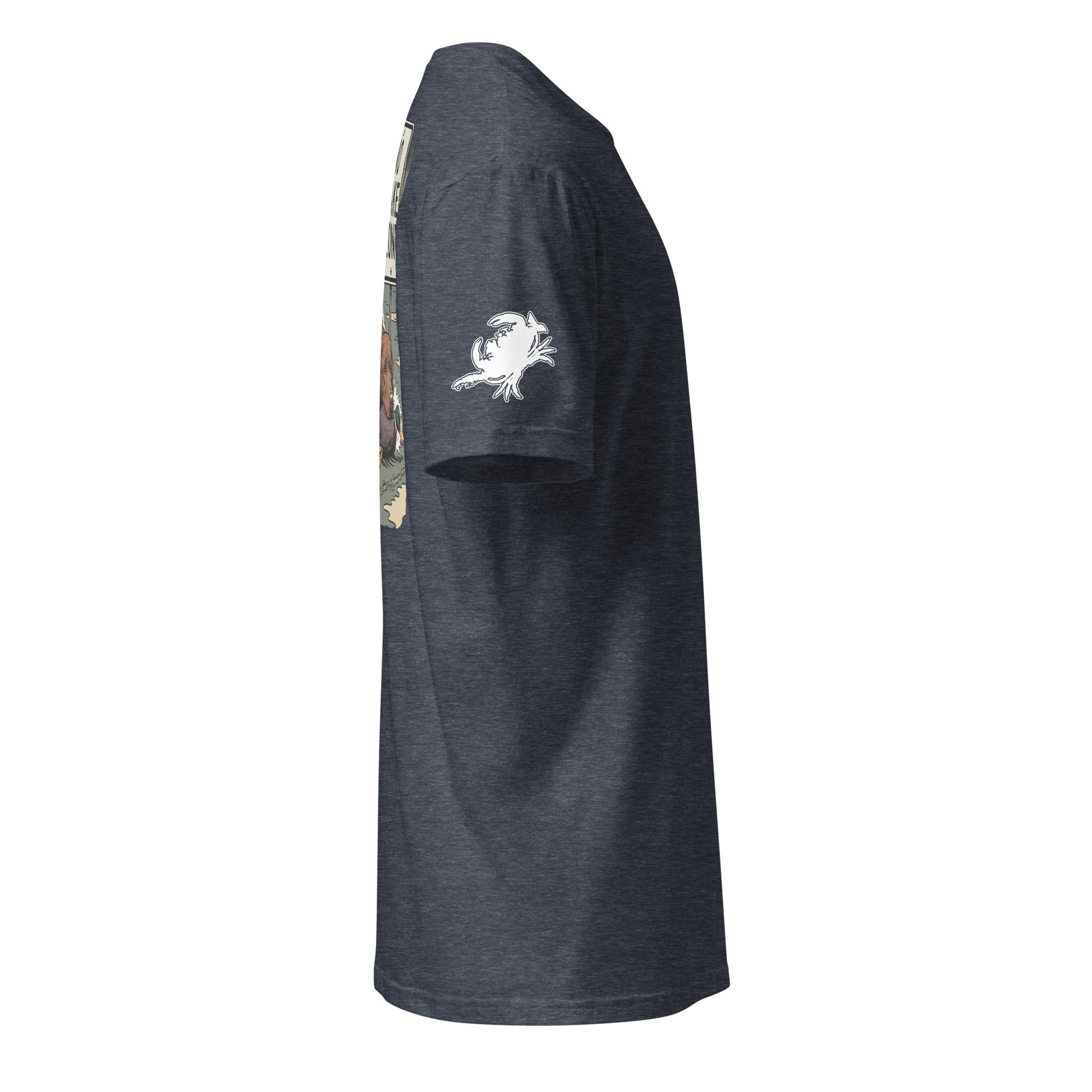 No Wake Zone | Short Sleeve P-navy-Shore Lines Apparel Co.™