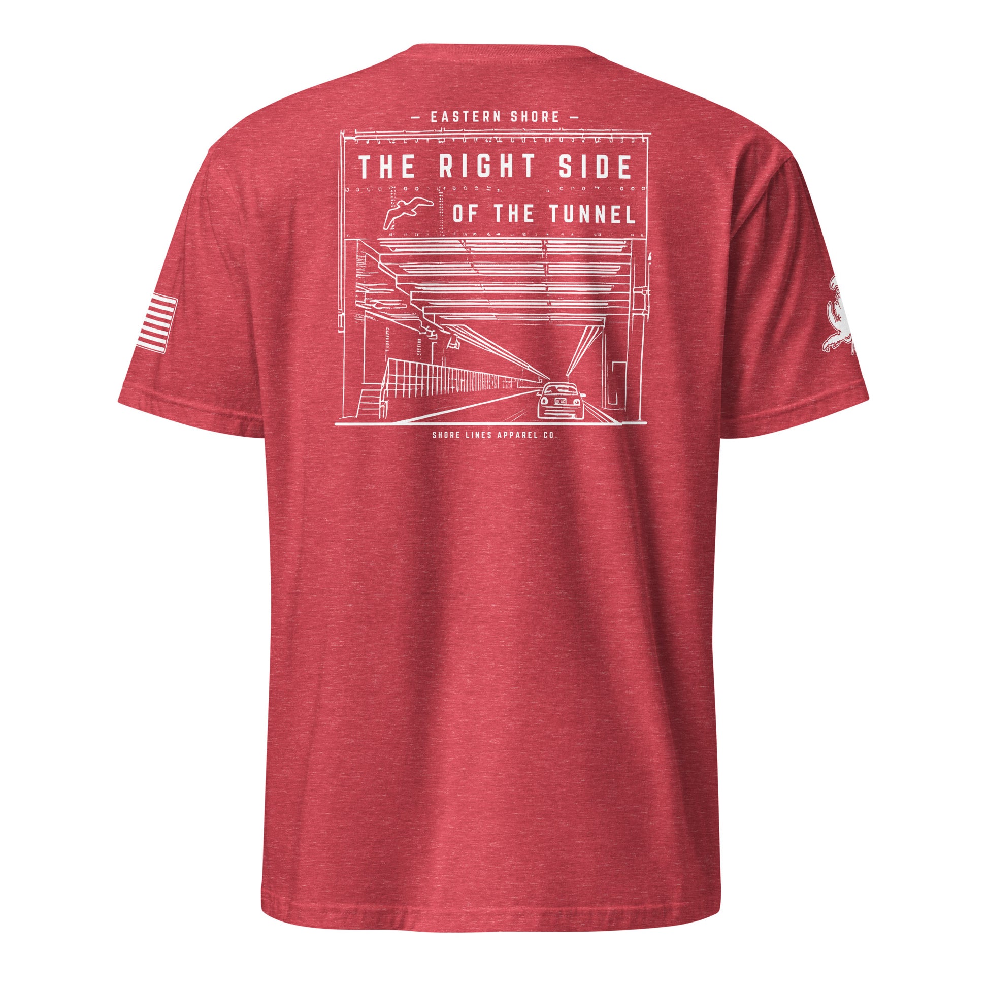 The Right Side CBBT | Core SS P-red-Shore Lines Apparel Co.