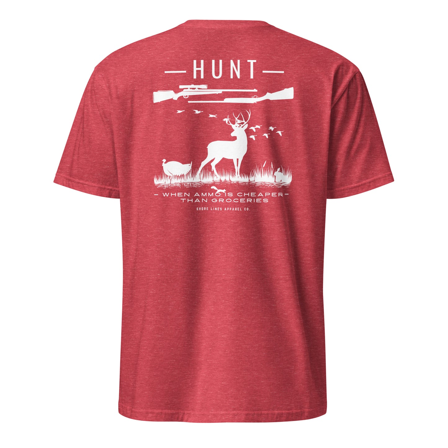 Hunt | Core SS-red-Shore Lines Apparel Co.