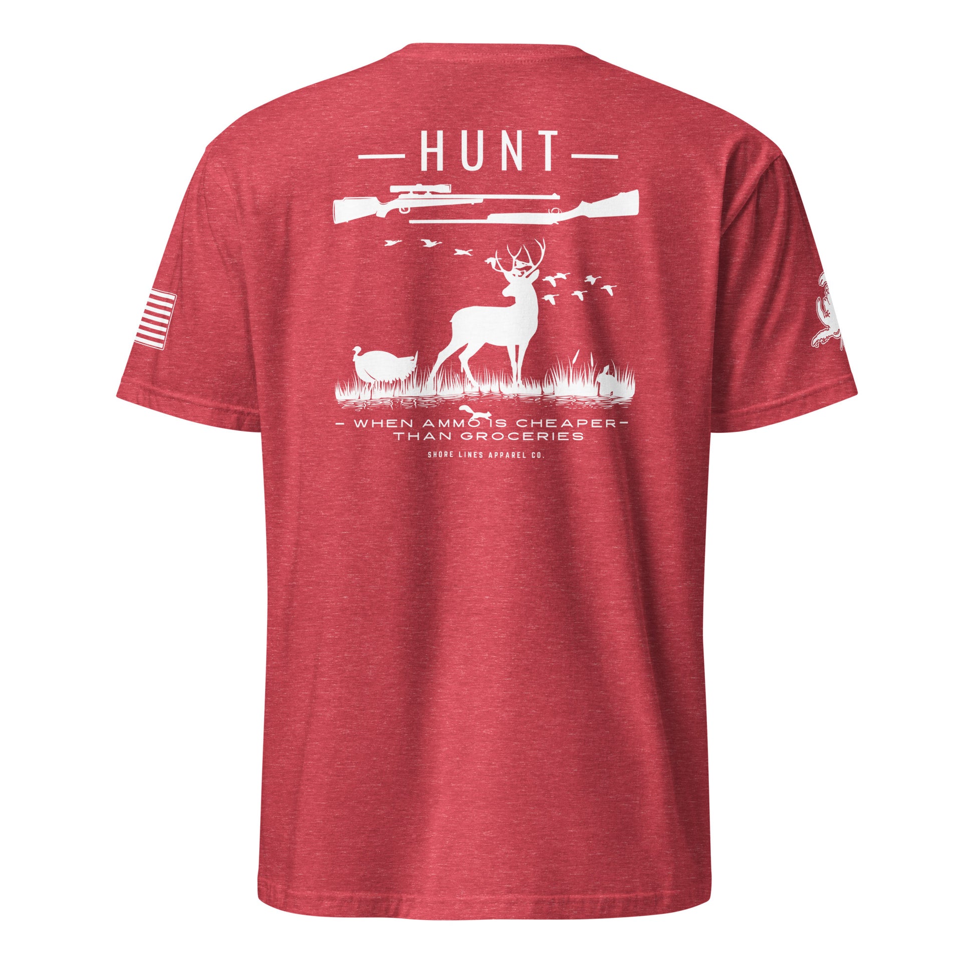 Hunt | Core SS P-red-Shore Lines Apparel Co.