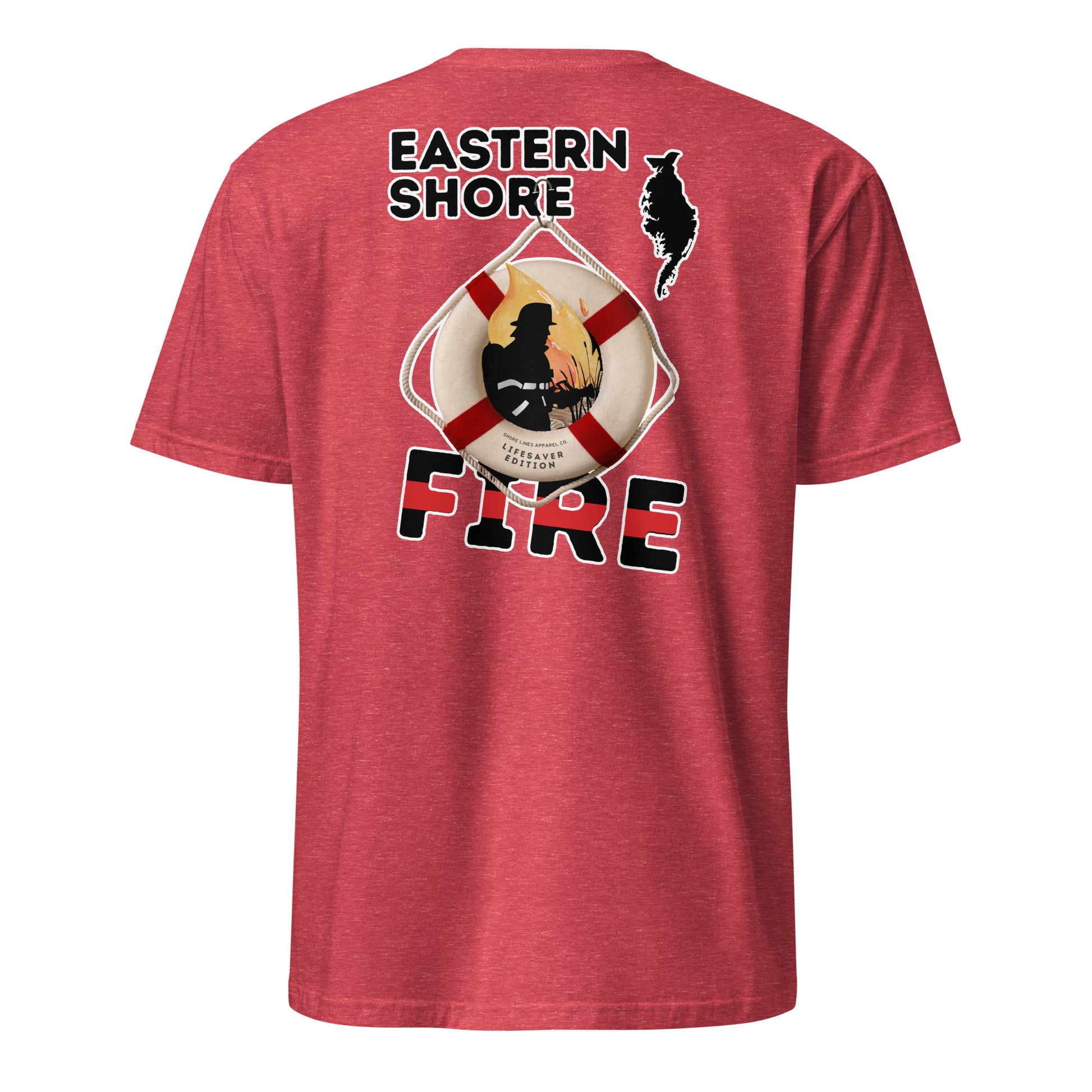 Fire | Lifesaver Edition | Core SS-red-Shore Lines Apparel Co.