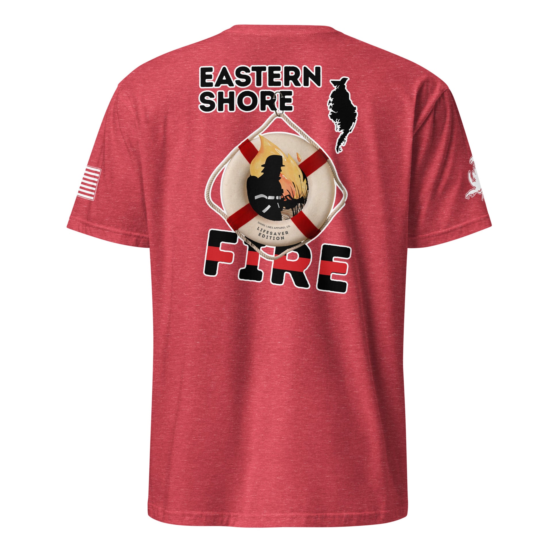 Fire | Lifesaver Edition | Core SS P-red-Shore Lines Apparel Co.
