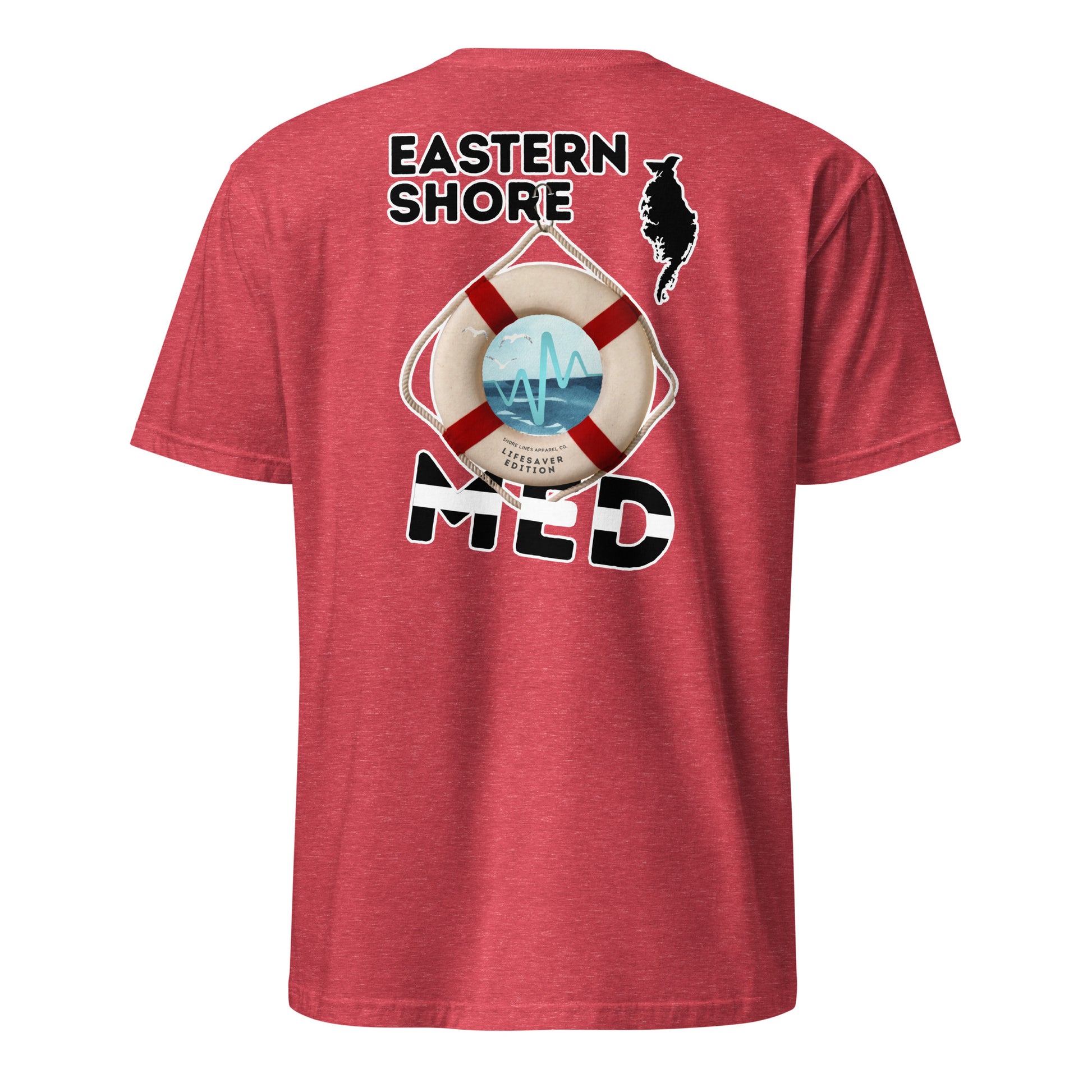 Med | Lifesaver Edition | Core SS-red-Shore Lines Apparel Co.