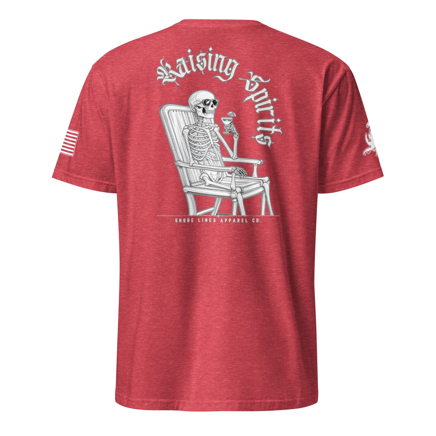 Raising Spirits | Short Sleeve P-red-Shore Lines Apparel Co.