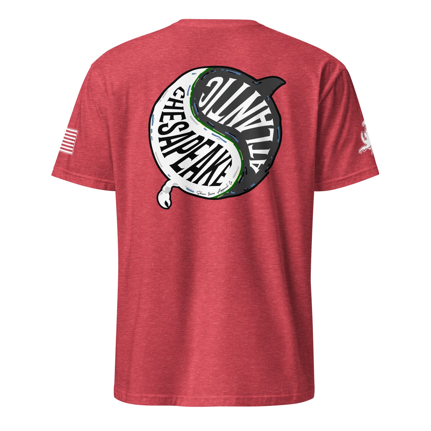 Chesapeake Atlantic | Short Sleeve P-red-Shore Lines Apparel Co.™