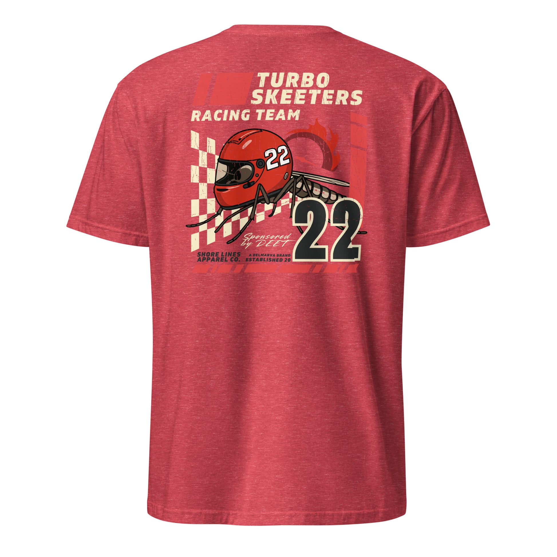 Turbo Skeeters | Short Sleeve-red-Shore Lines Apparel Co.™