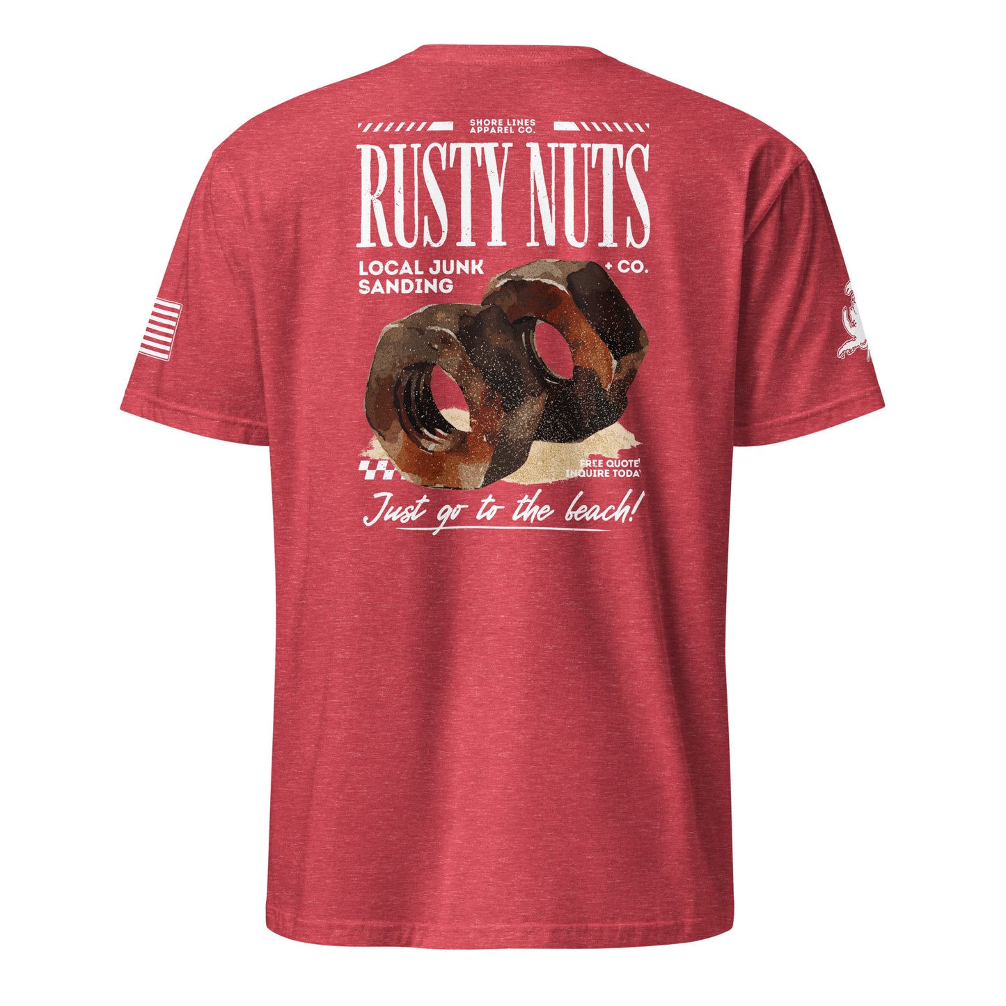 Rusty Nuts | Short Sleeve P-red-Shore Lines Apparel Co.™