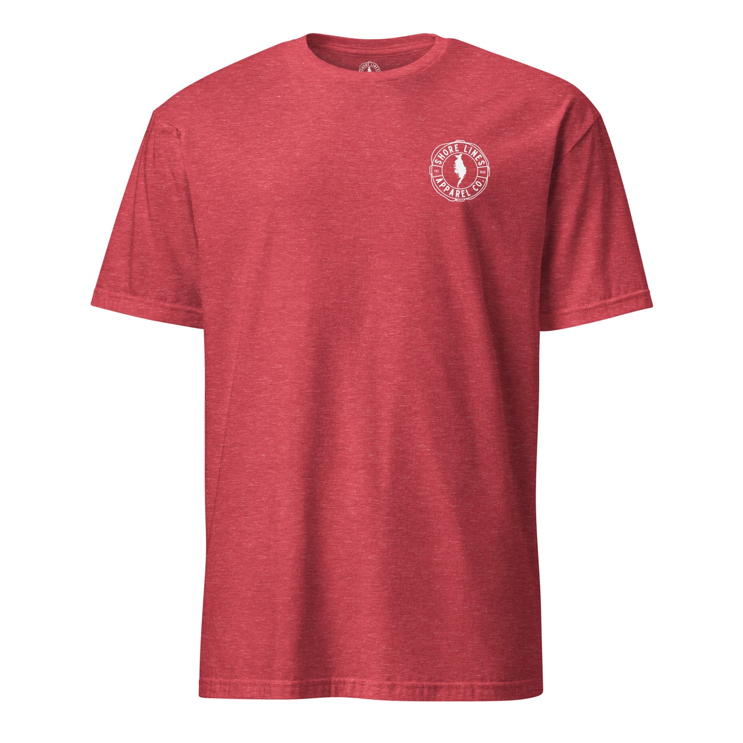The Right Side CBB | SS-heatherred-Shore Lines Apparel Co.