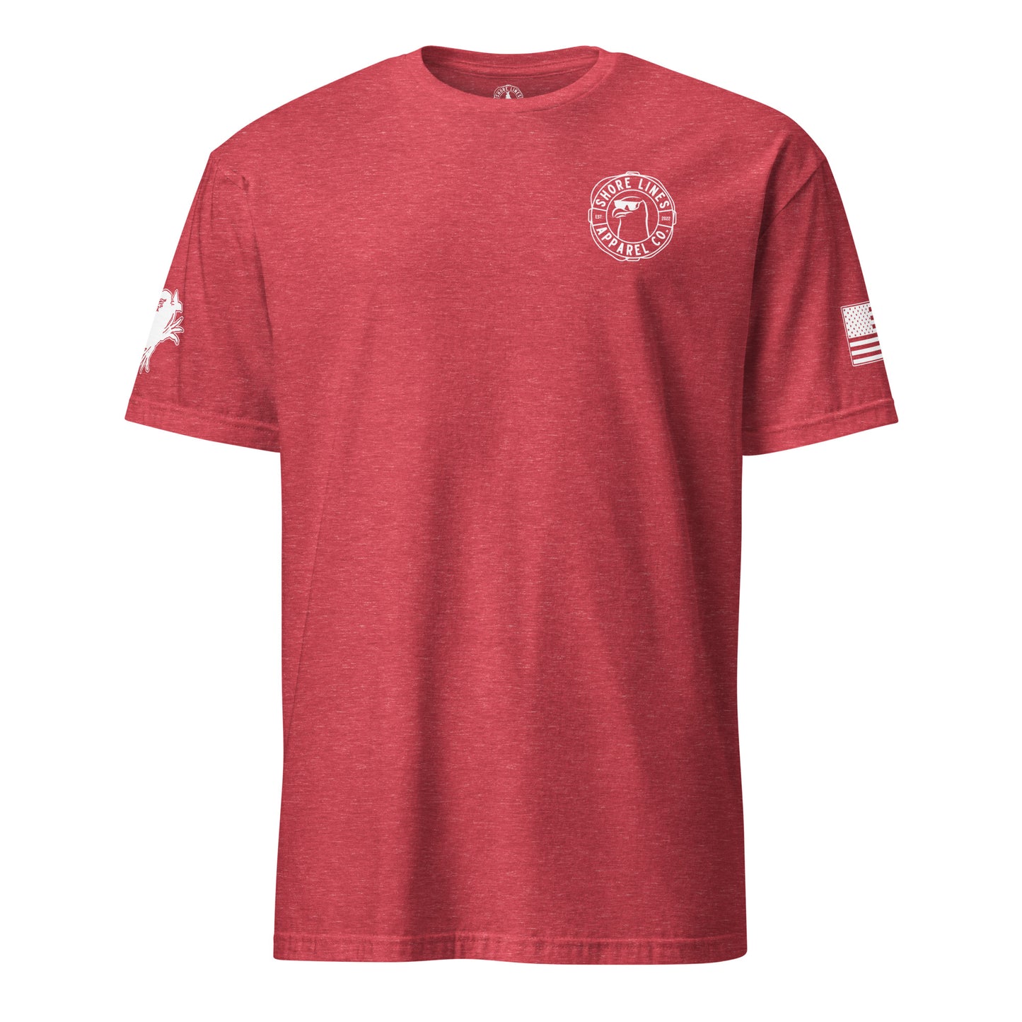 Slower Lower | Short Sleeve P-red-Shore Lines Apparel Co.™