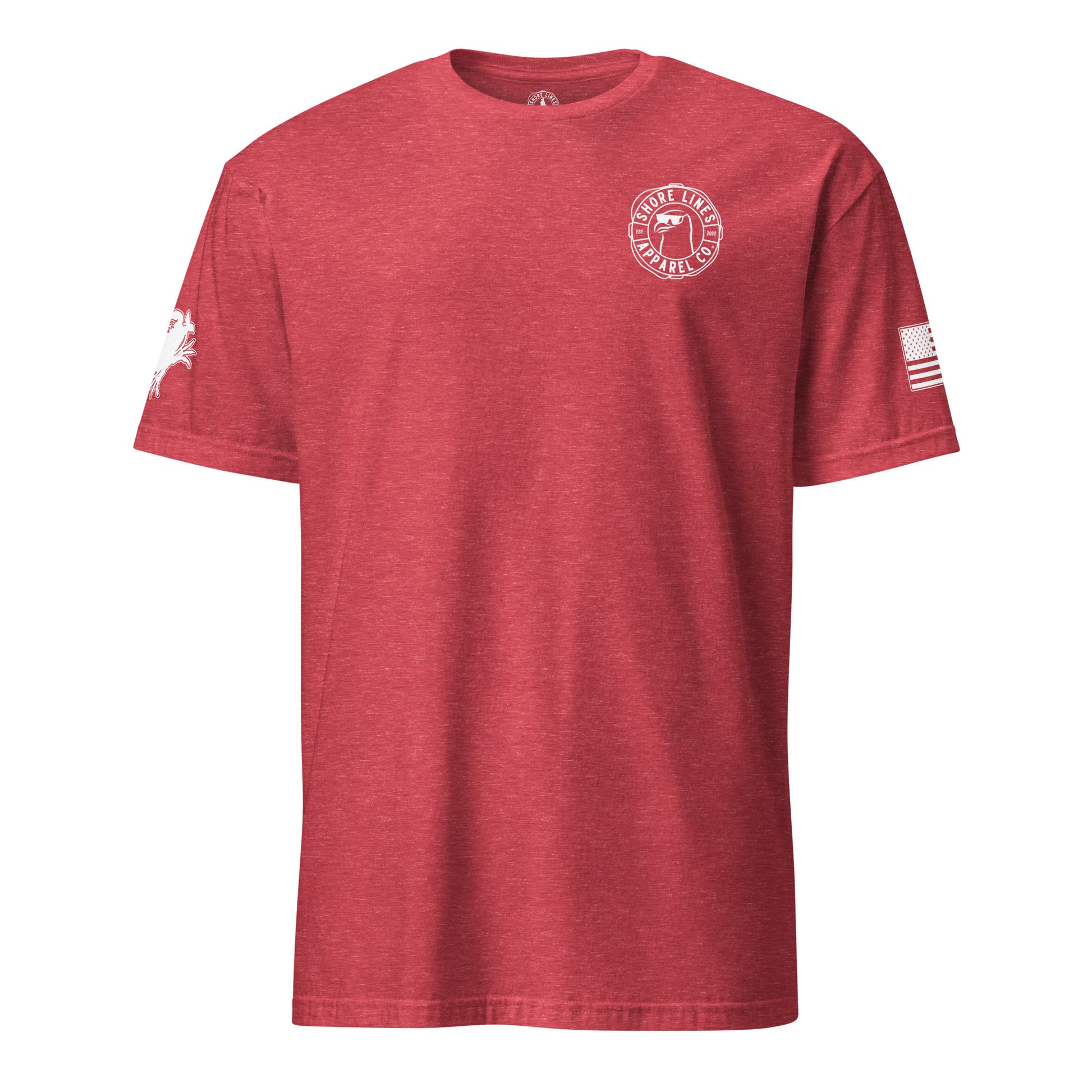 Slower Lower | Short Sleeve P-red-Shore Lines Apparel Co.™