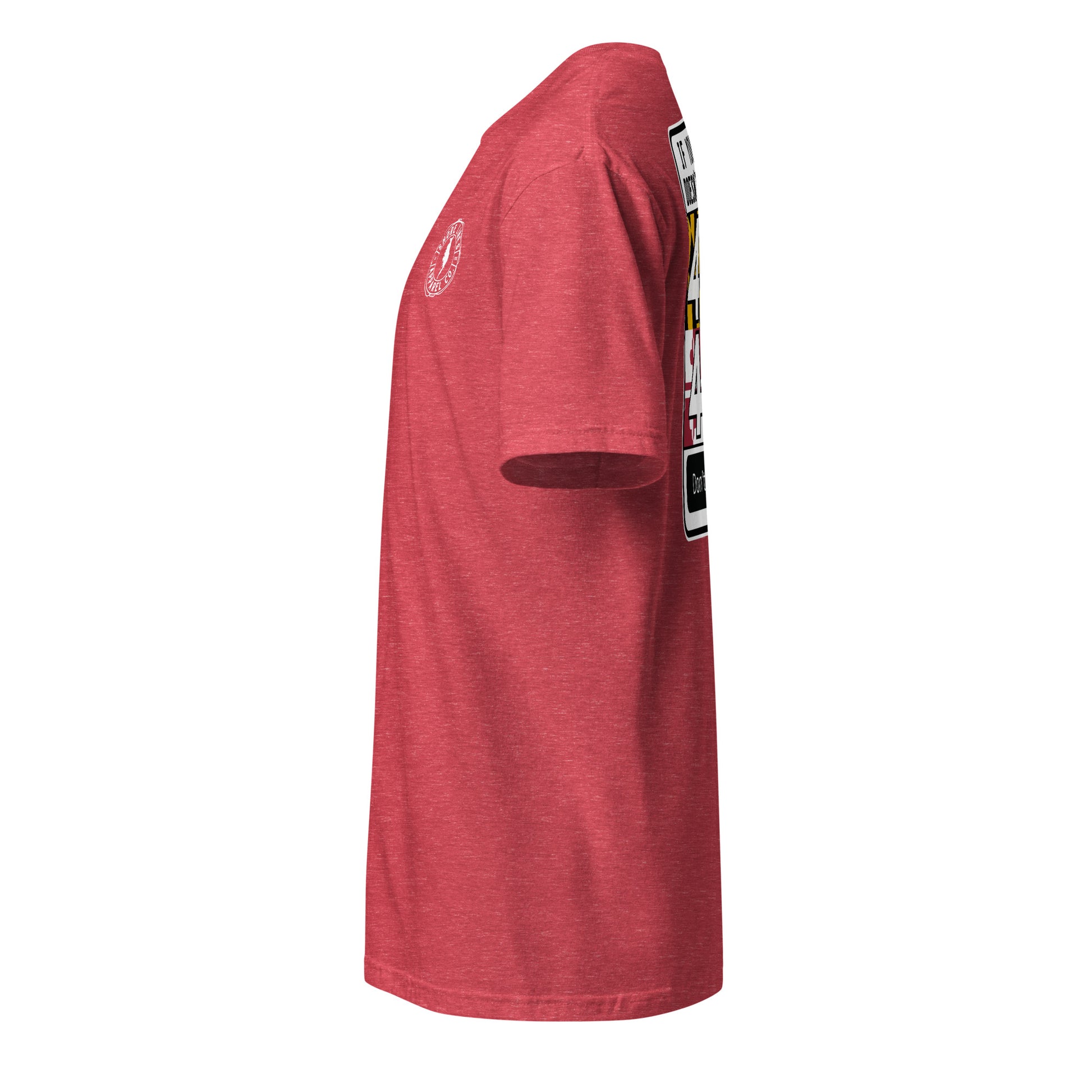 410/443 Area Code | SS-heatherred-Shore Lines Apparel Co.