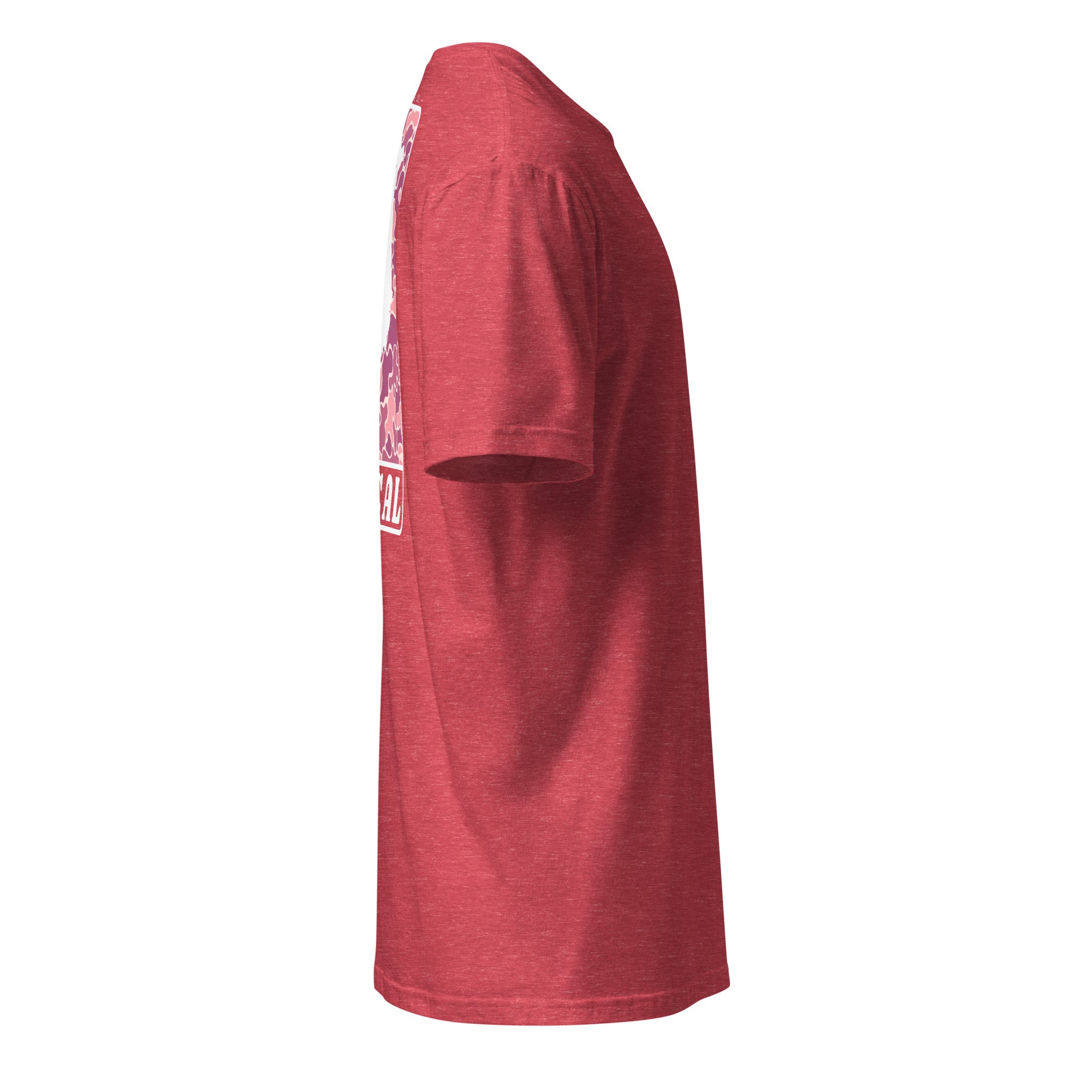 LOCAL (pink) | Core SS-heatherred-Shore Lines Apparel Co.