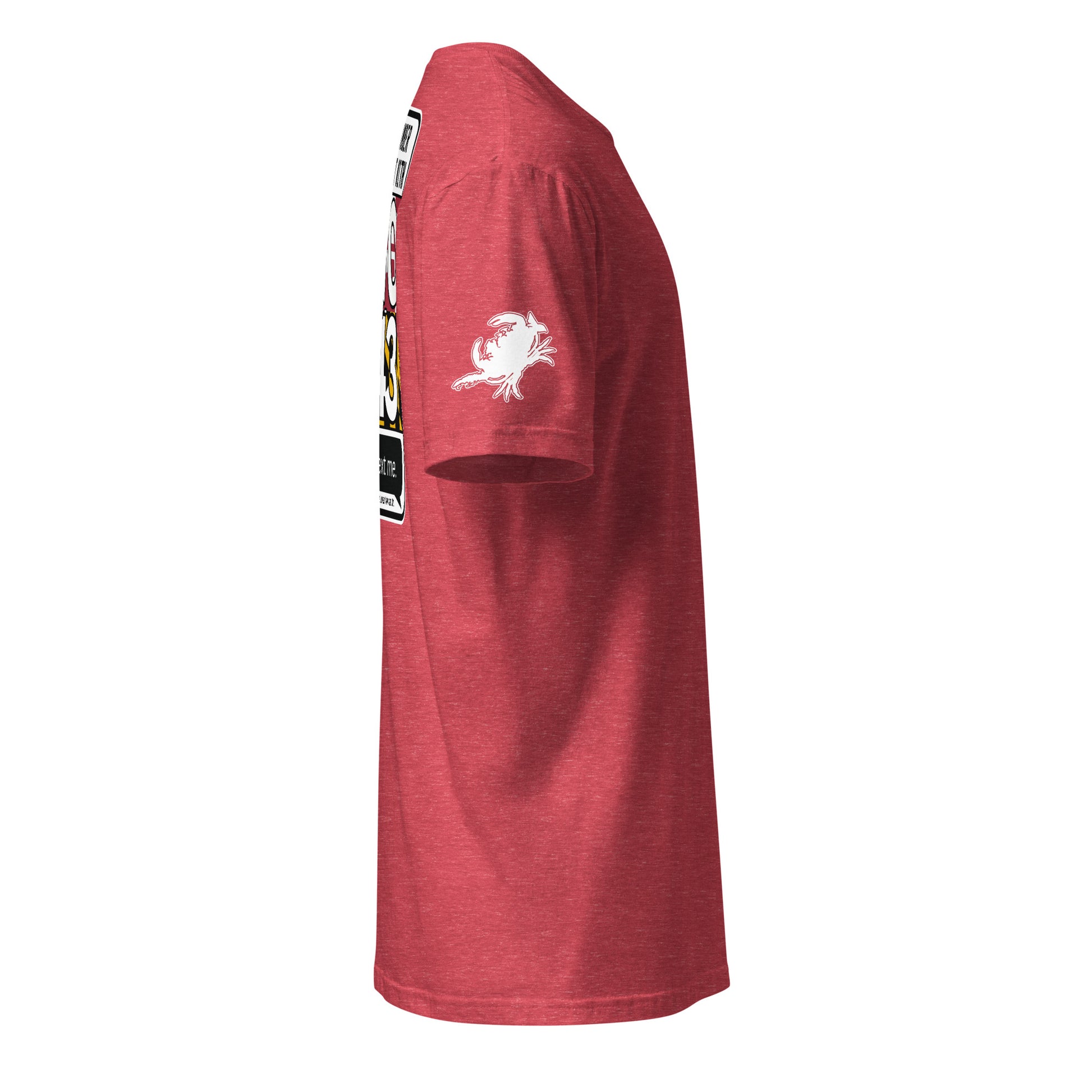 410/443 Area Code | SS P-heatherred-Shore Lines Apparel Co.
