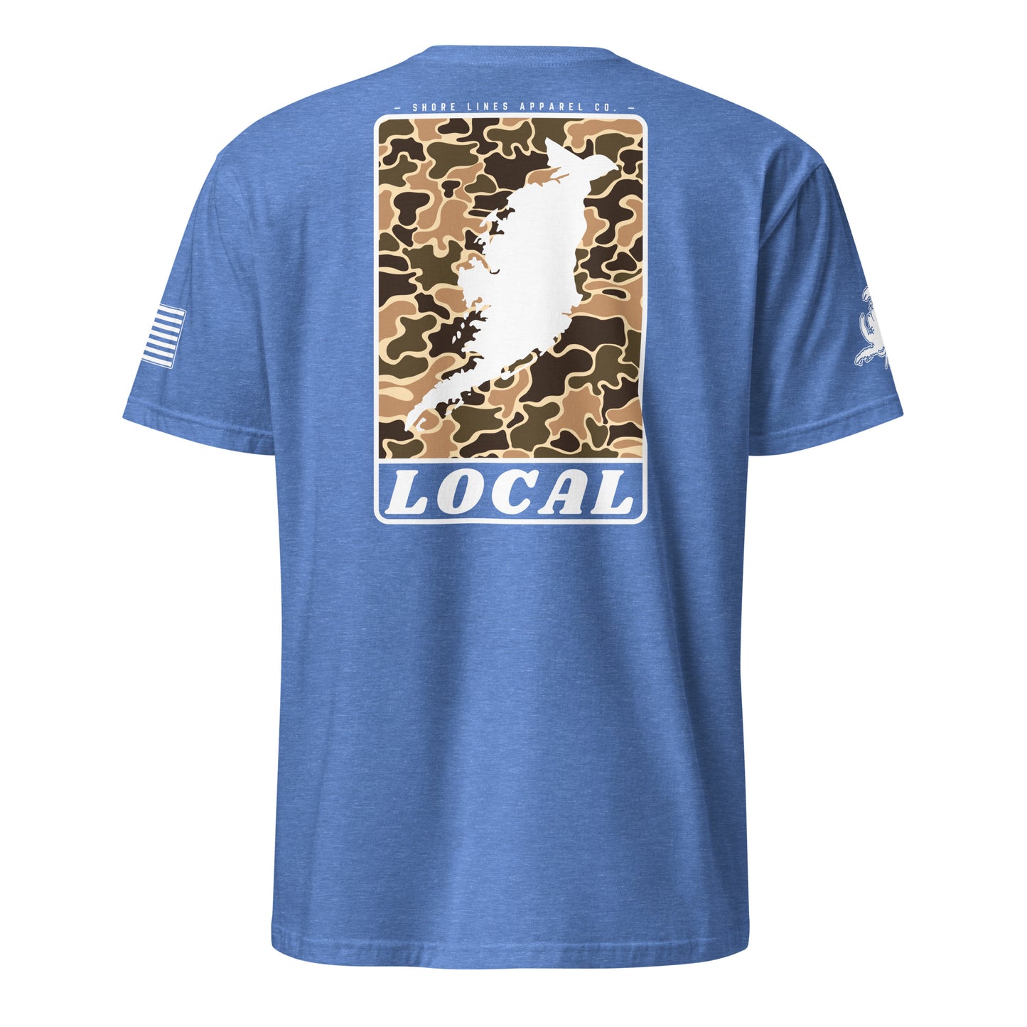 LOCAL | SS P-heatherroyal-Shore Lines Apparel Co.