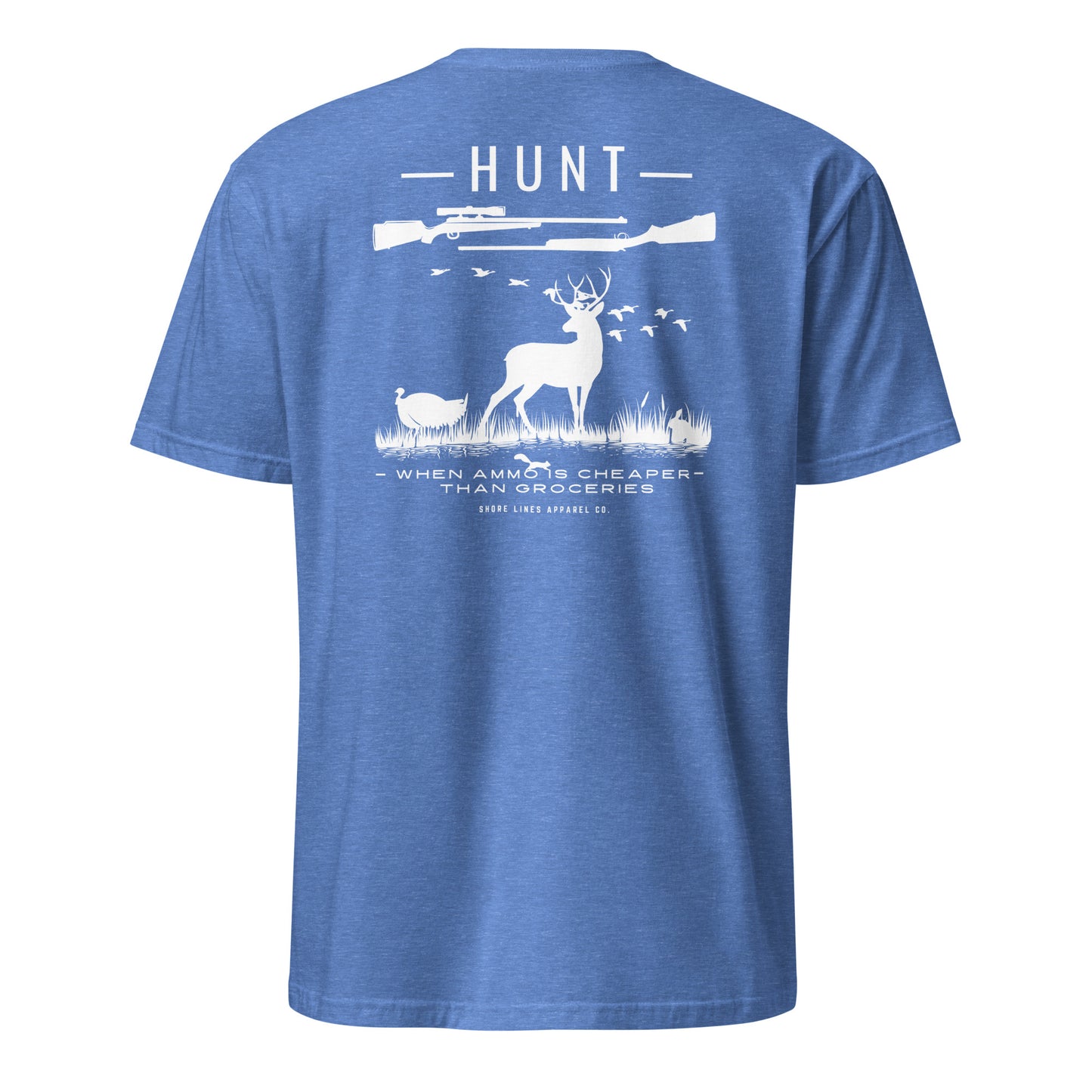 Hunt | Core SS-heatherroyal-Shore Lines Apparel Co.