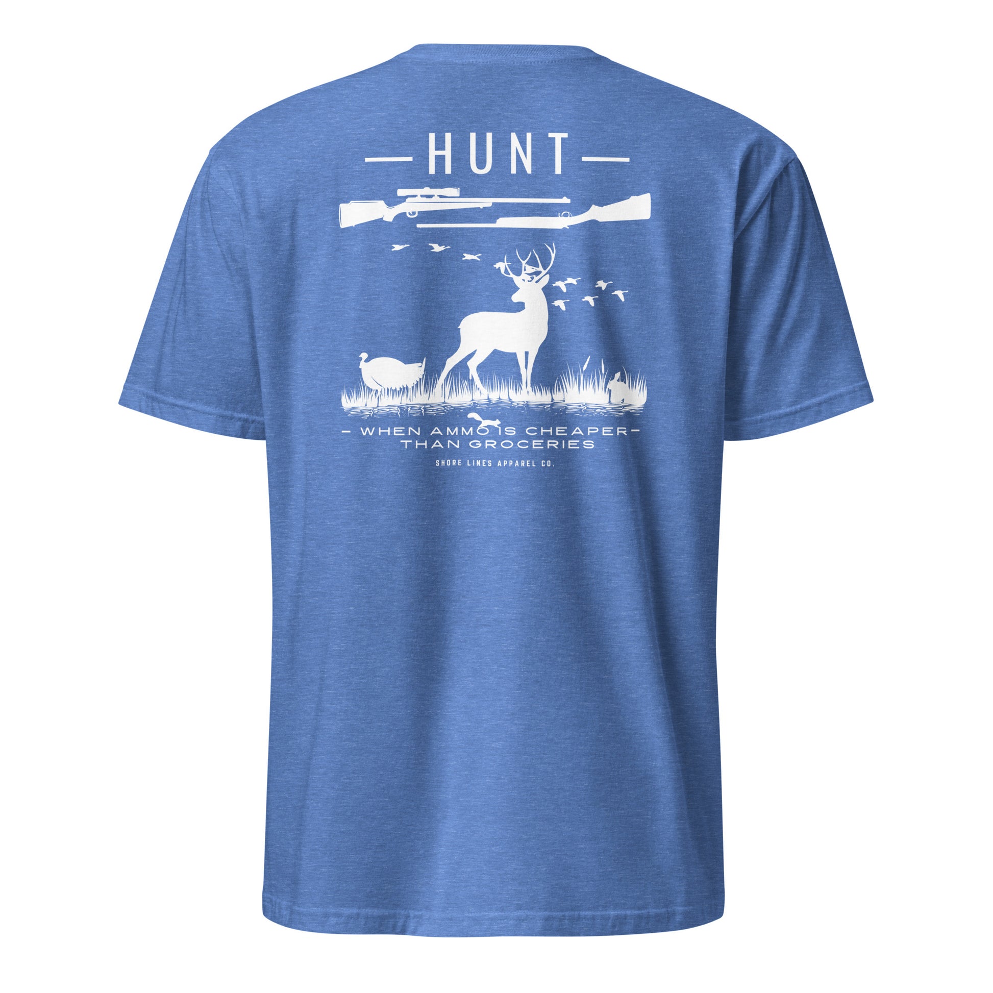 Hunt | Core SS-heatherroyal-Shore Lines Apparel Co.