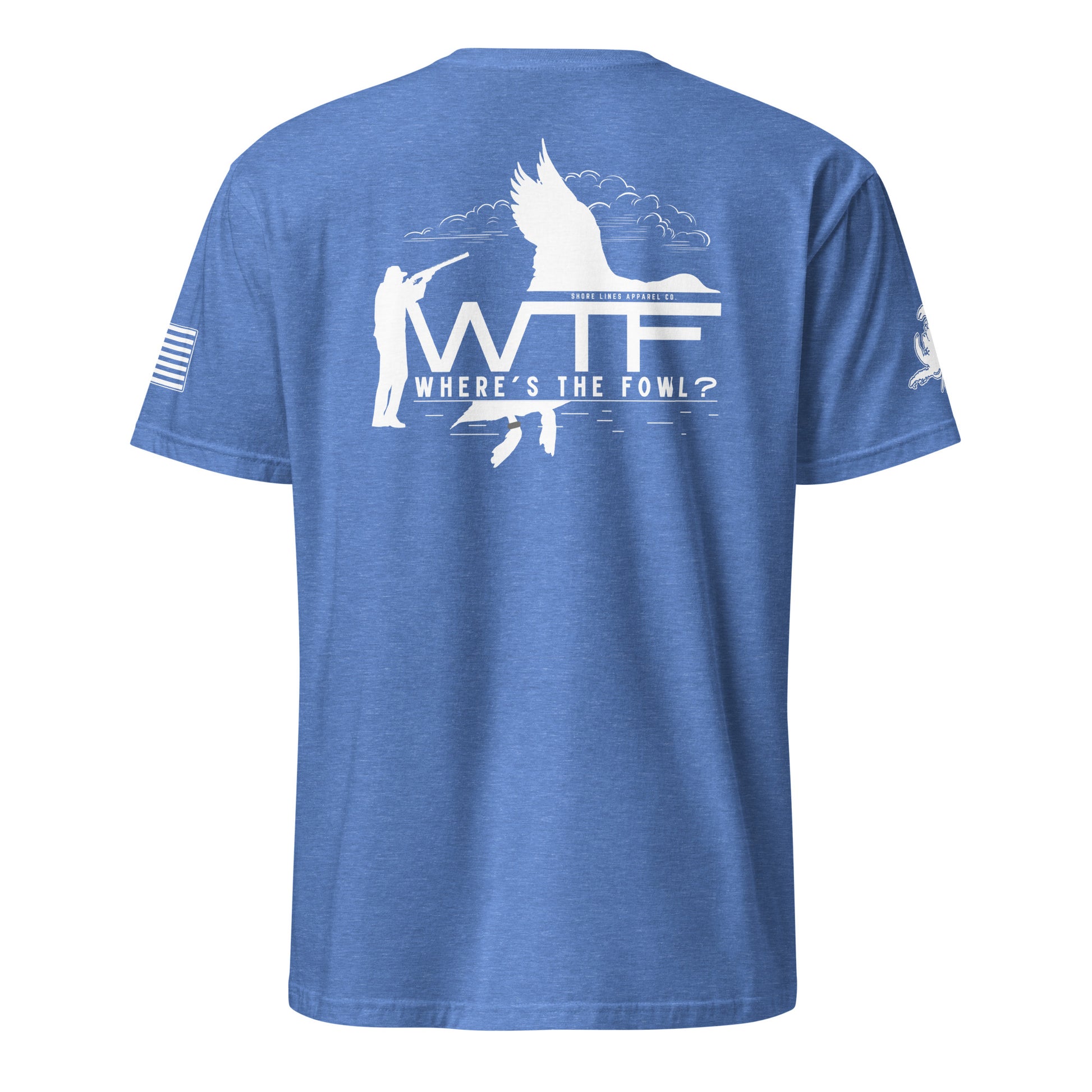 WTF | SS P-heatherroyal-Shore Lines Apparel Co.