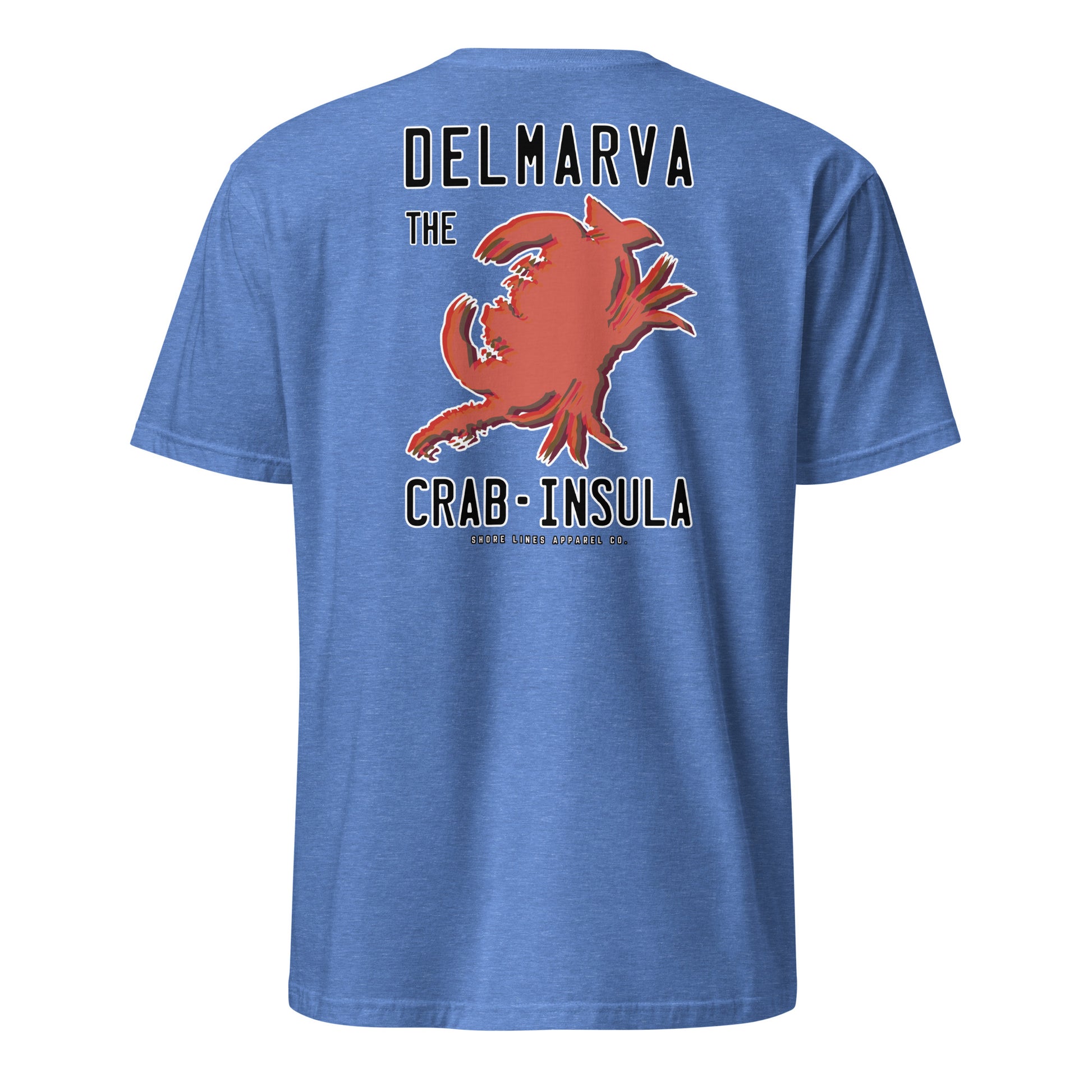 Crabinsula | SS-heatherroyal-Shore Lines Apparel Co.
