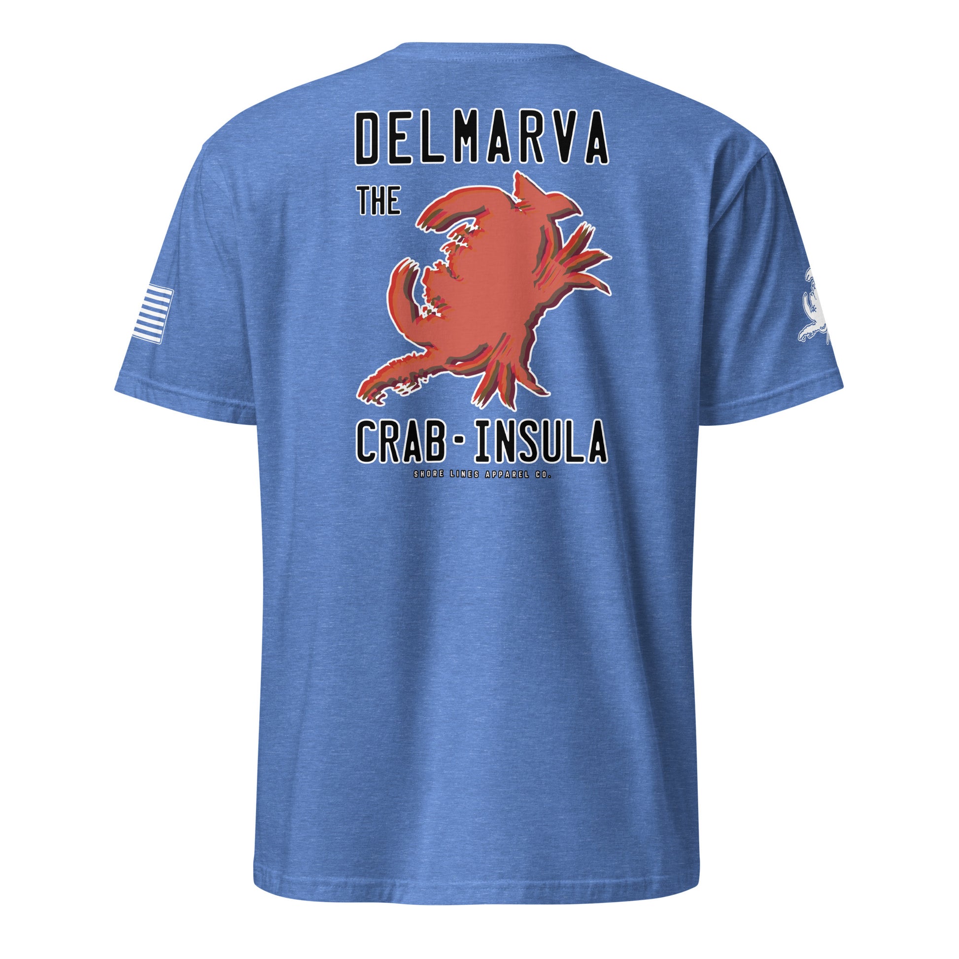 Crabinsula | SS P-heatherroyal-Shore Lines Apparel Co.