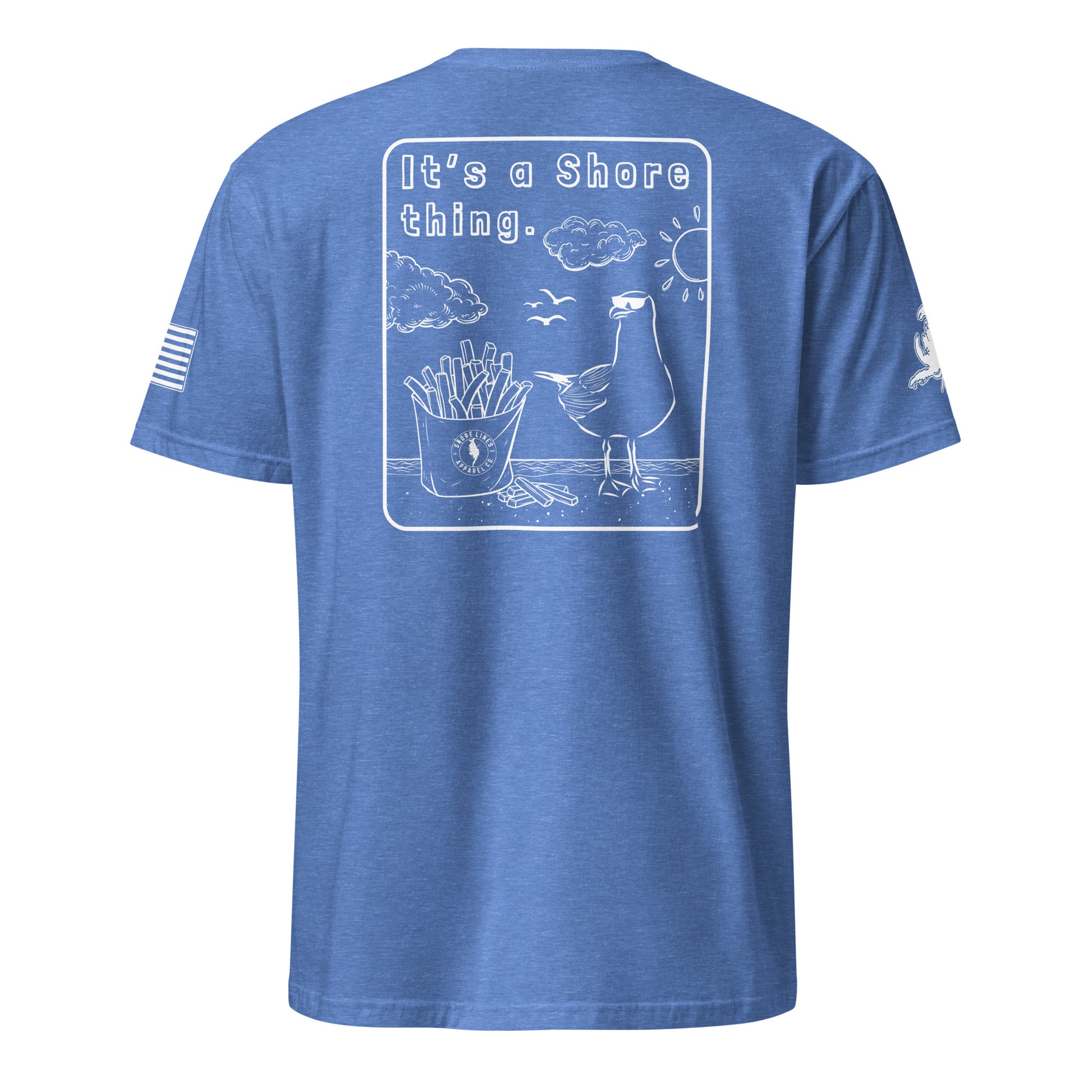 A Shore Thing | SS P-heatherroyal-Shore Lines Apparel Co.