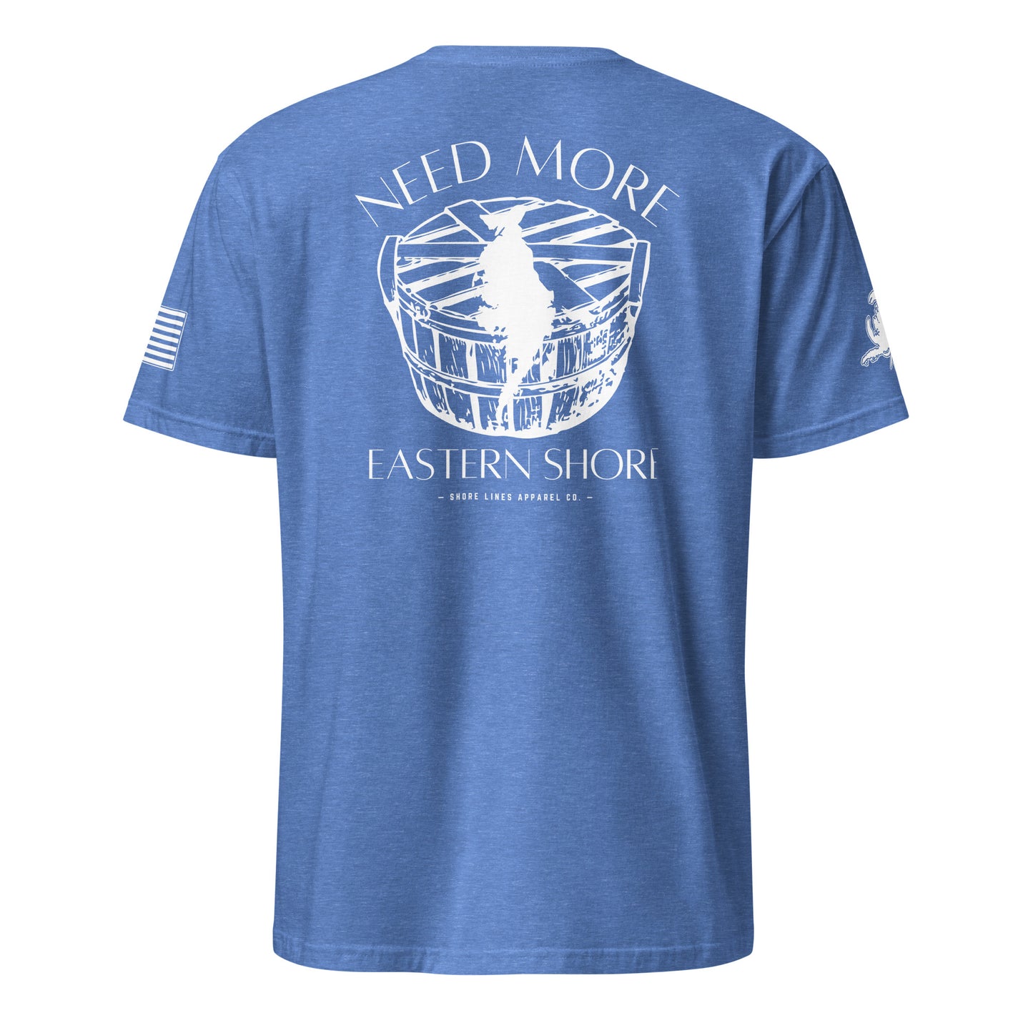 Need More Eastern Shore | SS P-heatherroyal-Shore Lines Apparel Co.
