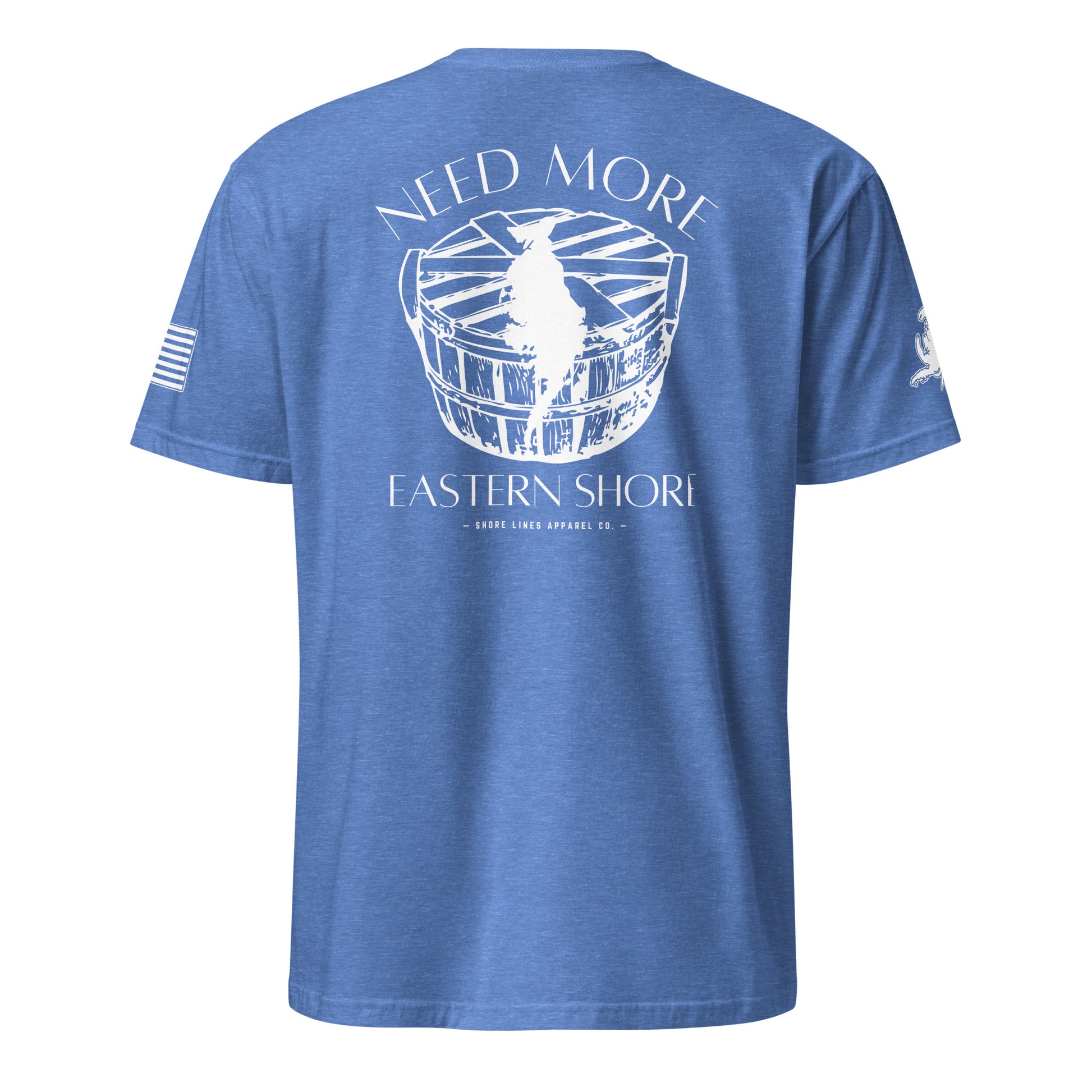 Need More Eastern Shore | SS P-heatherroyal-Shore Lines Apparel Co.