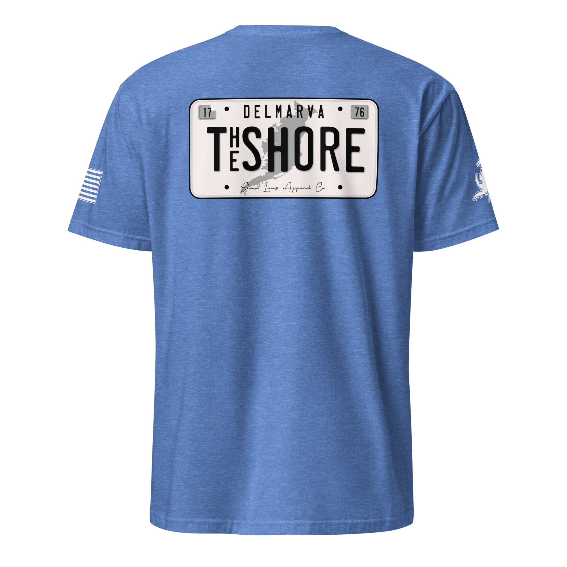 License Plate | SS P-heatherroyal-Shore Lines Apparel Co.